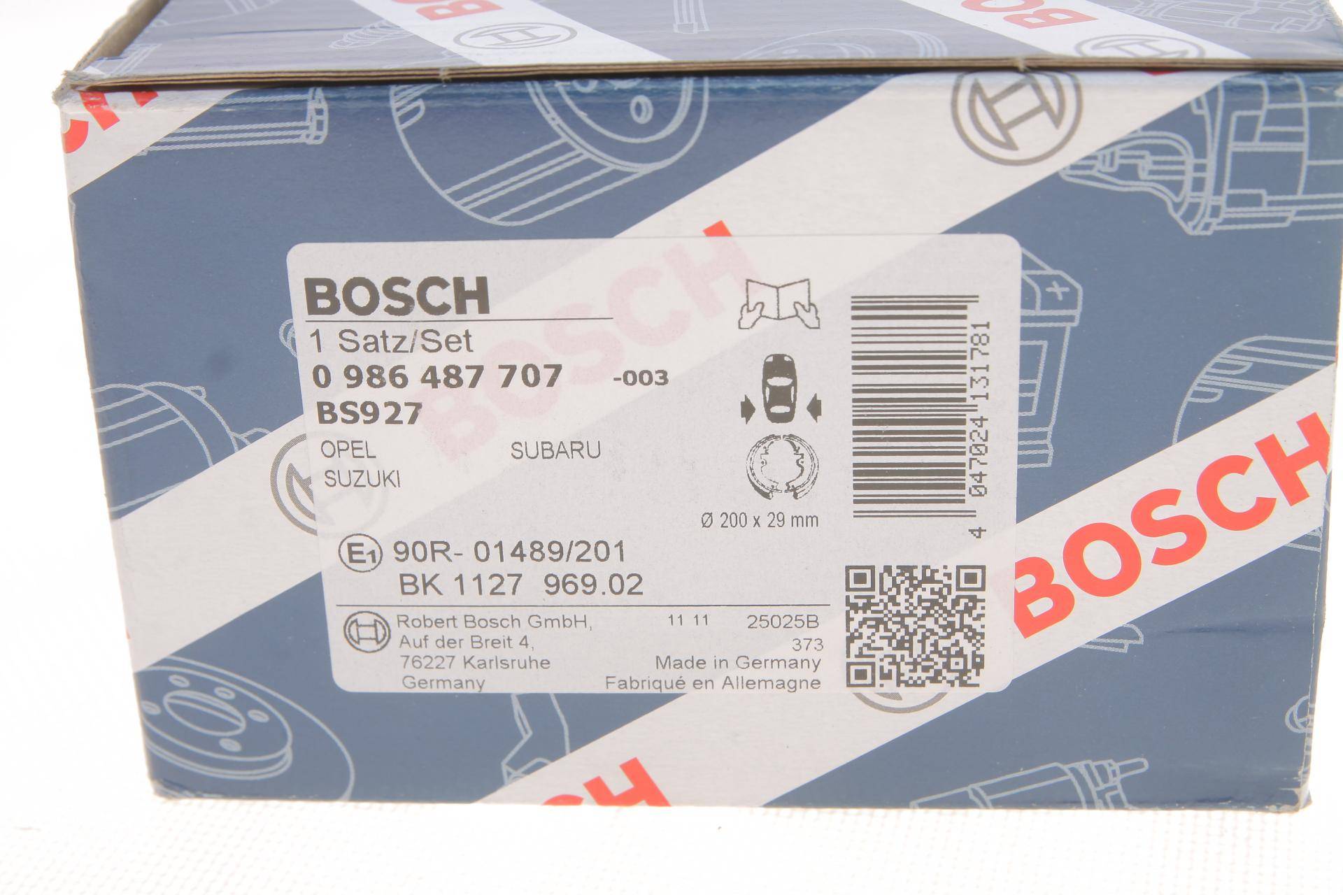 Колодки гальмівні (задні) Opel Agila/Suzuki Justy 00- (барабанні) (200x29)