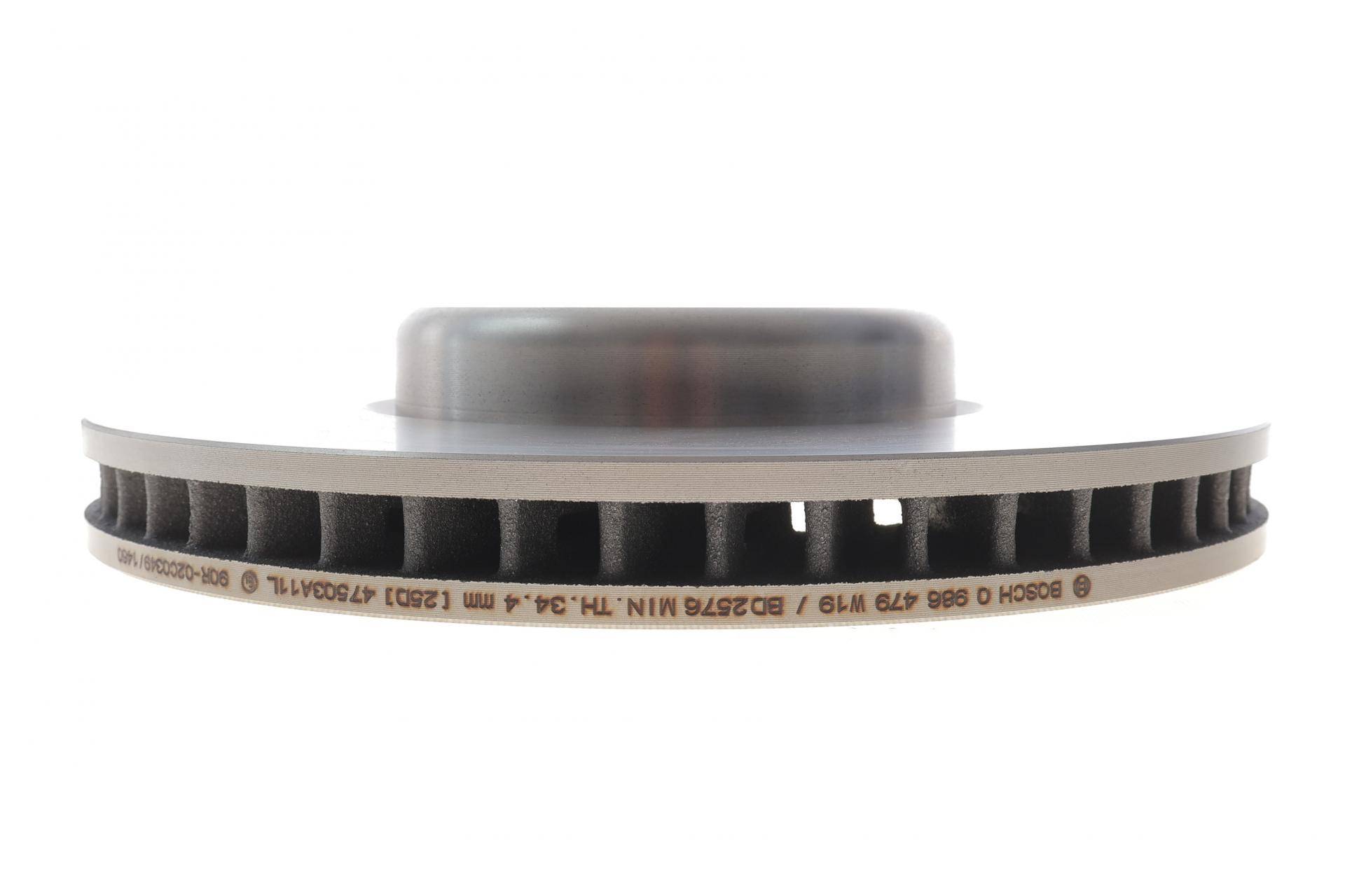 Диск гальмівний (передній) BMW 5 (F10/F11)/6 (F12/F13)/7 (F01-F04) 10- (348x36) (L)(з покр.)(вентил.)