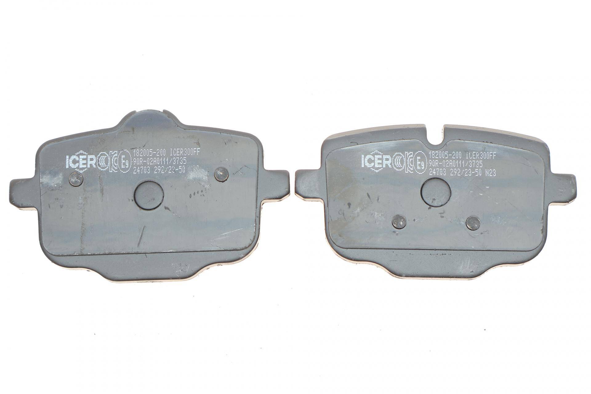 Колодки гальмівні (задні) BMW 5 (F10/F11)/6 (F12/F13) 09-