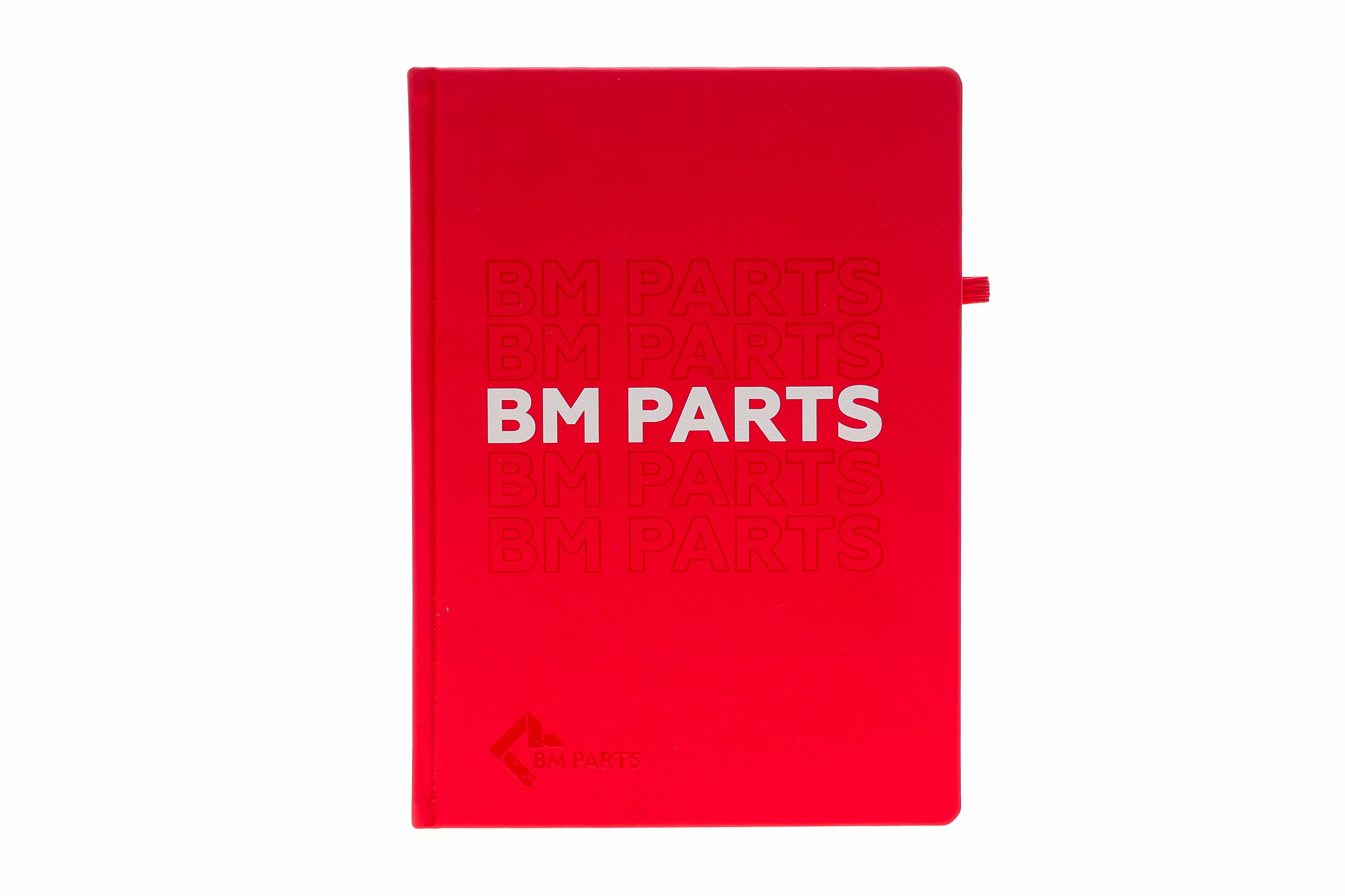 Блокнот BM Parts червоний