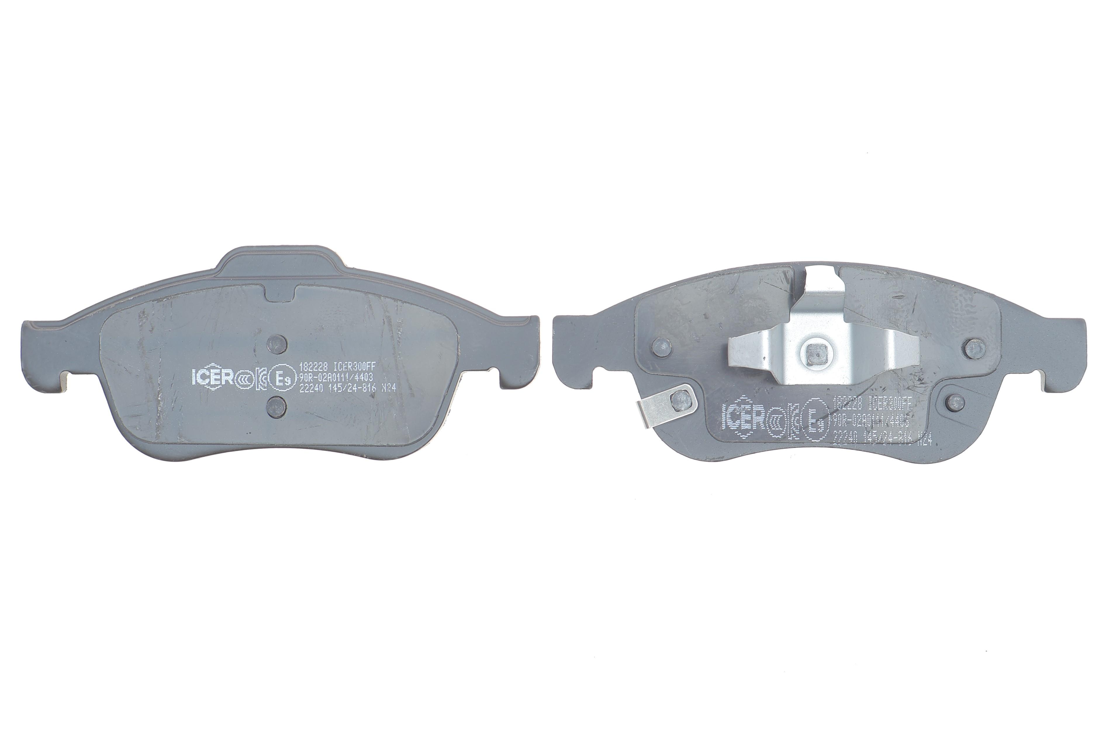 Колодки гальмівні (передні) Fiat 500X/Jeep Renegade 14-