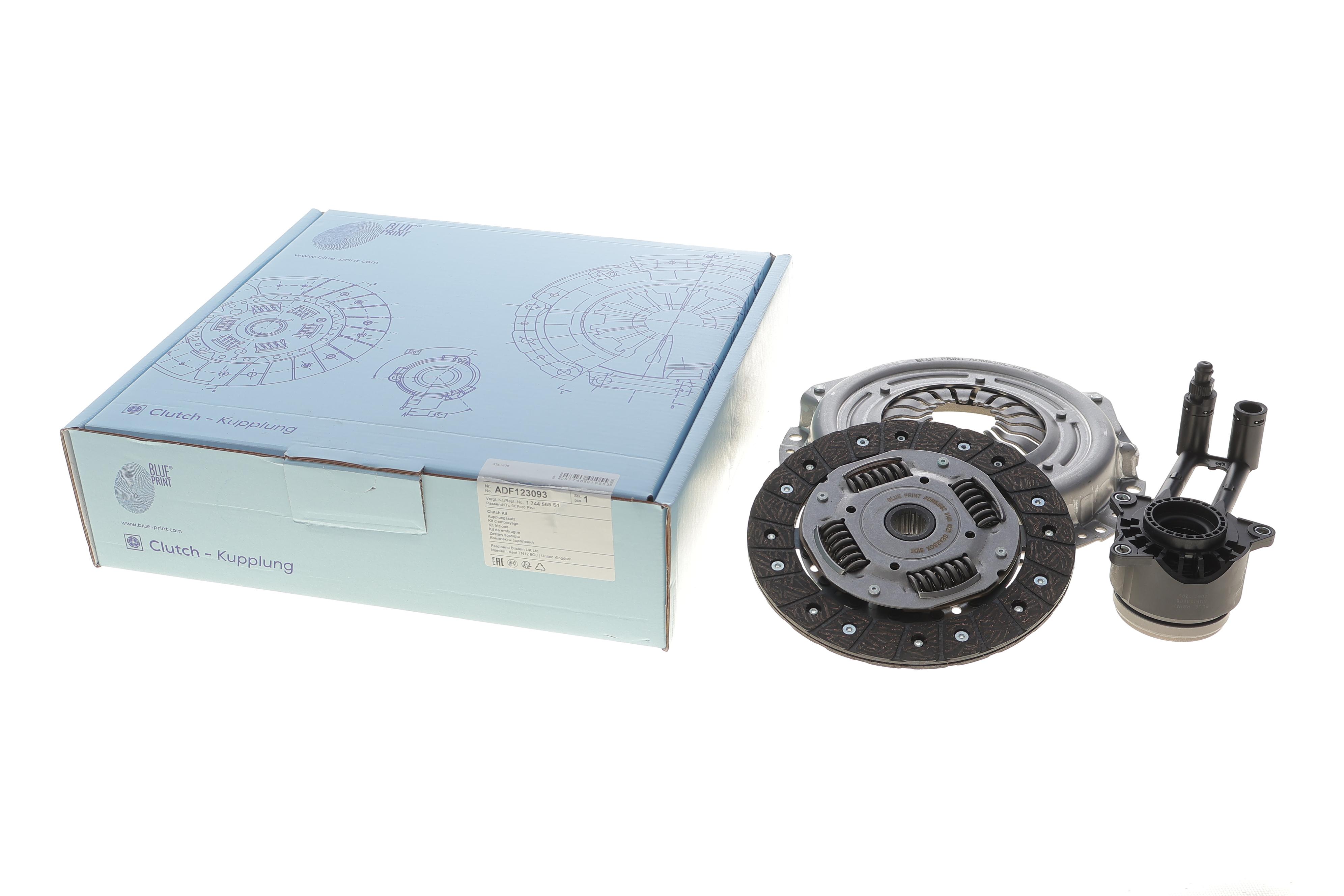 Комплект зчеплення Ford Fiesta/Mazda 2 1.25-1.4 96-08 (d=190mm) (+вижимний)