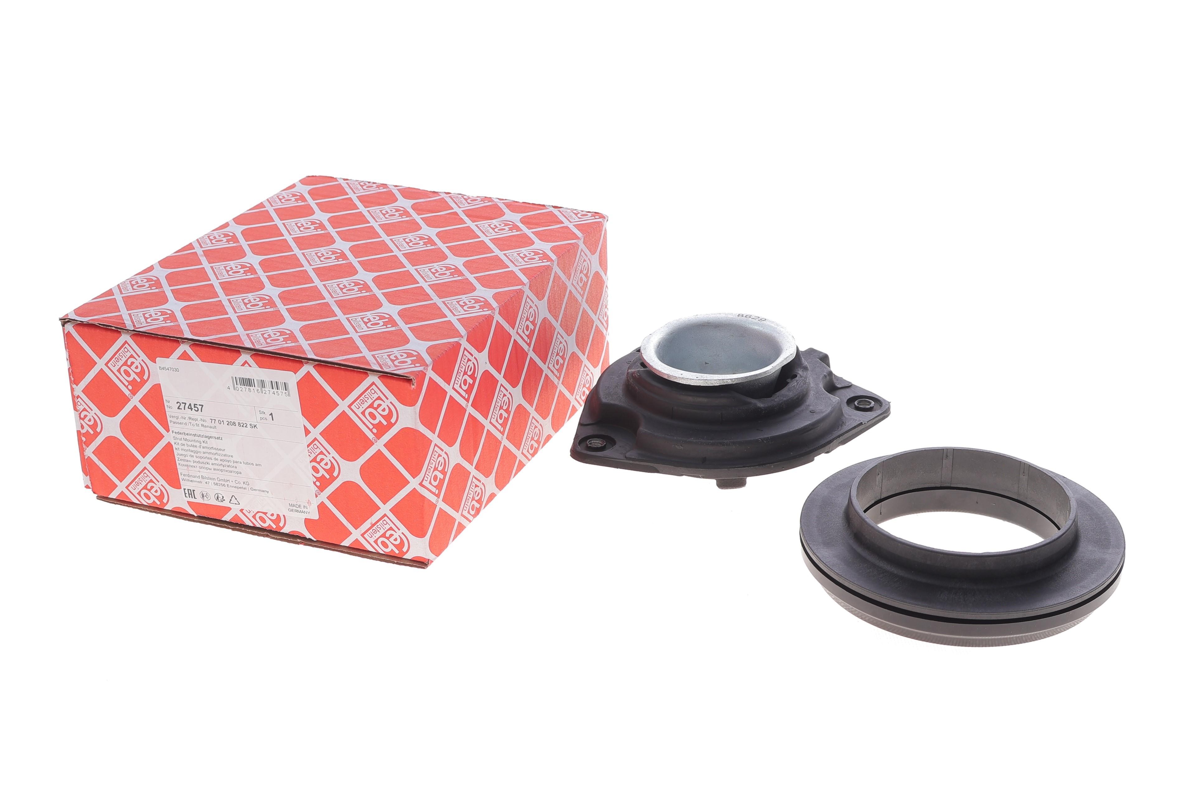 Подушка амортизатора (переднего) + подшипник Nissan Micra/Renault Clio 03- (L)