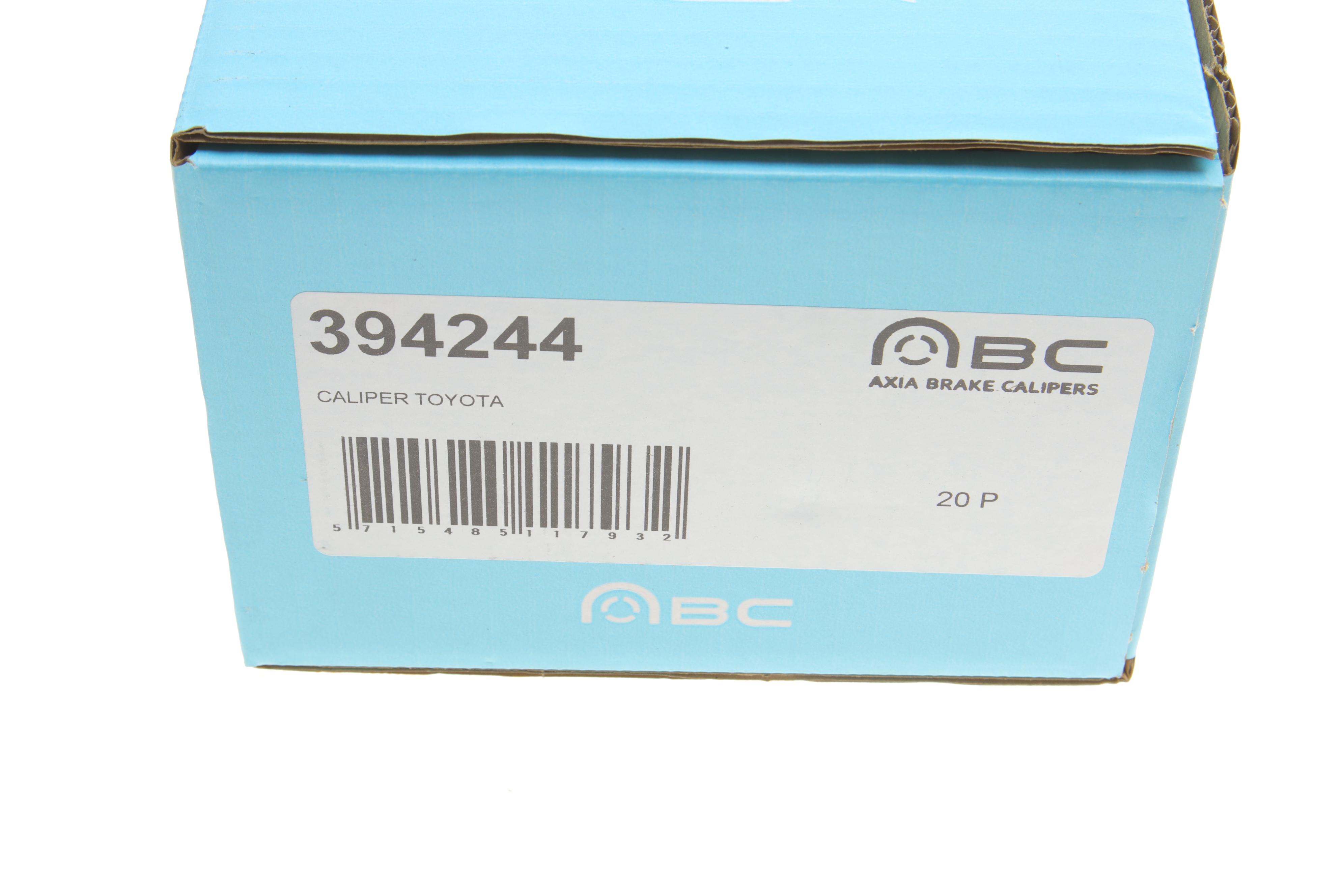 Супорт гальмівний (задній) (L) Toyota Auris/Corolla/Prius 06- (d=38mm) (Tokico)