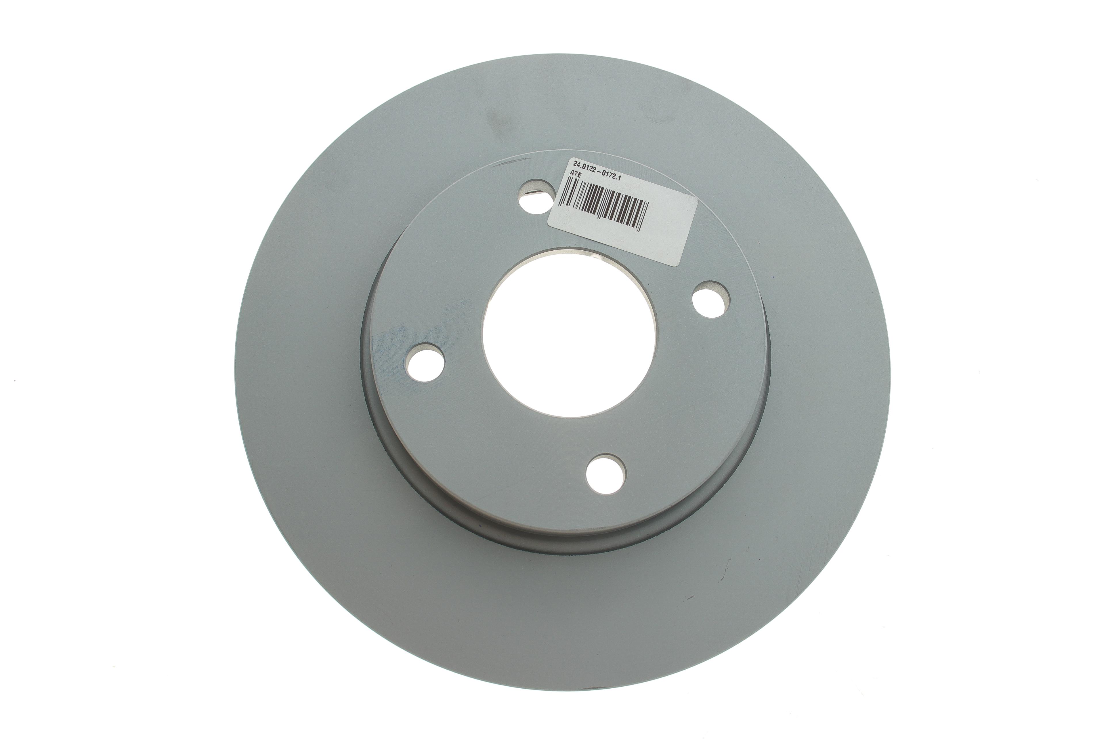 Диск гальмівний (передній) Ford Fiesta 00-08/Focus 98-04/Fusion 02-12 (258x22) (з покр.) (вент.)