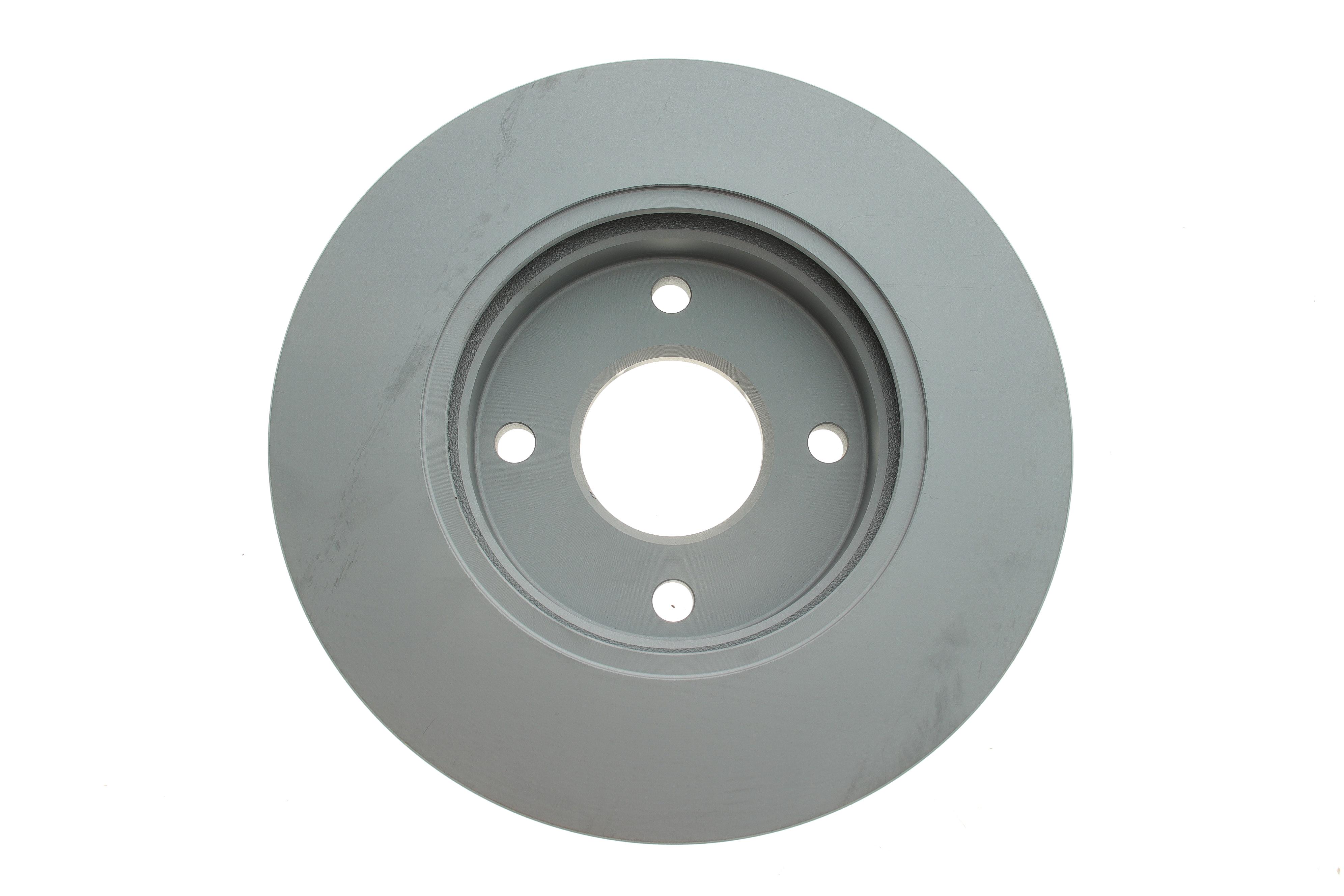 Диск гальмівний (передній) Ford Fiesta 00-08/Focus 98-04/Fusion 02-12 (258x22) (з покр.) (вент.)