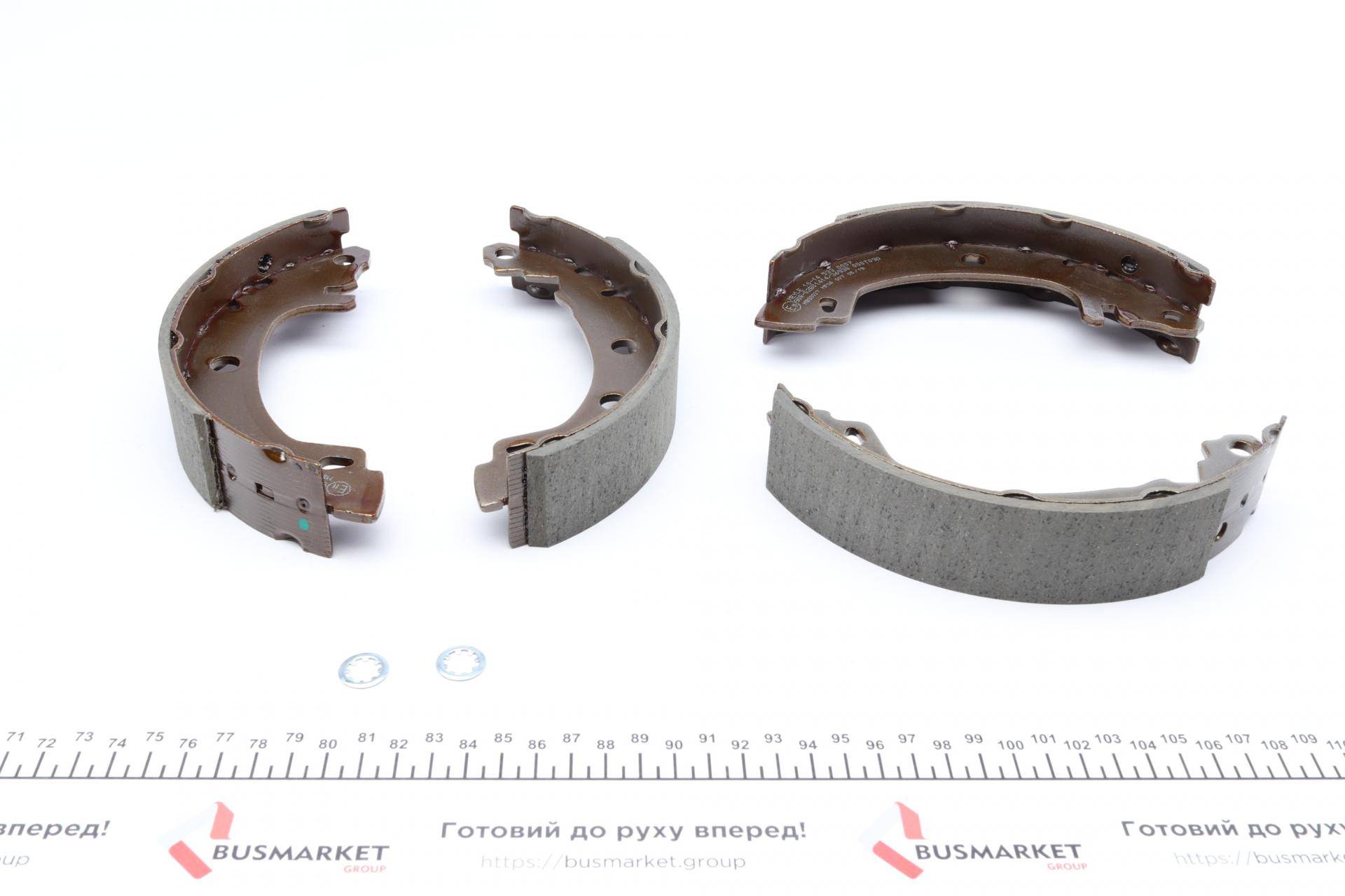 Колодки гальмівні (задні) Renault Megane I 96-02 (барабанні) (203x38)