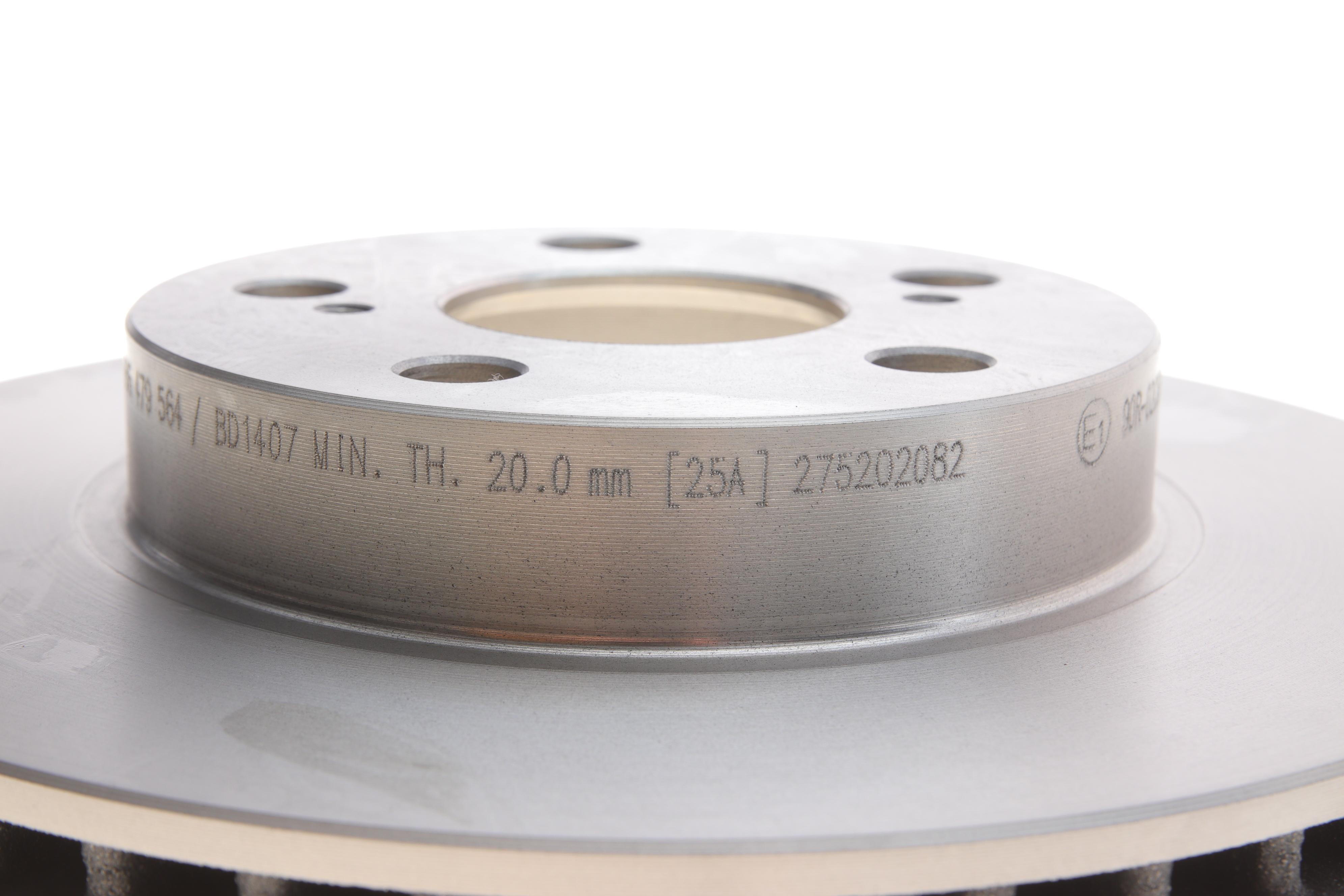 Диск гальмівний (передній) Toyota Prius 1.5 Hybrid 03-09 (255x22)