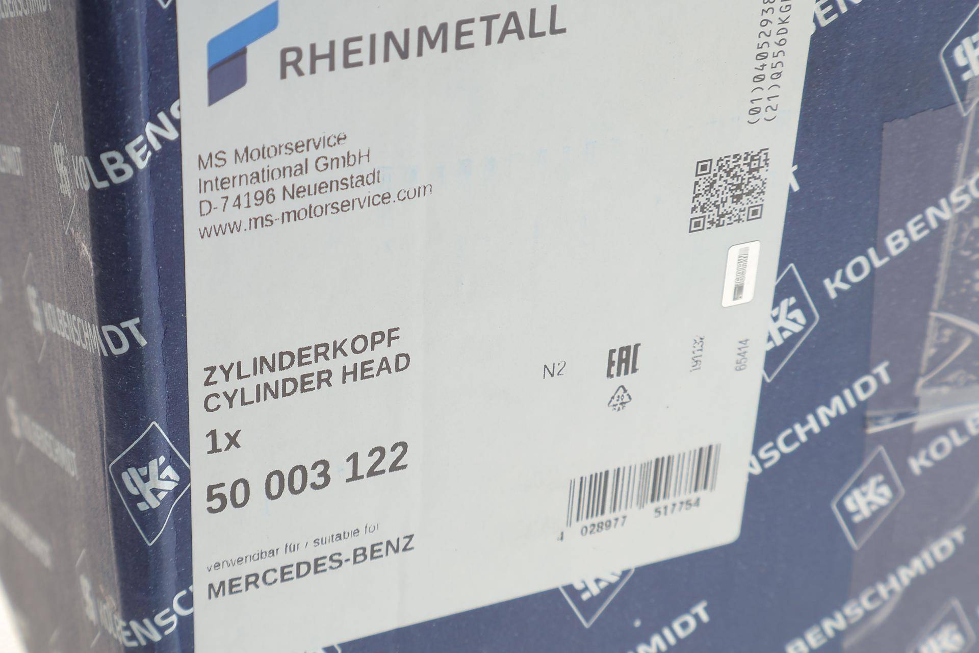 Головка блоку циліндрів MB Sprinter 906 2.2CDI OM646