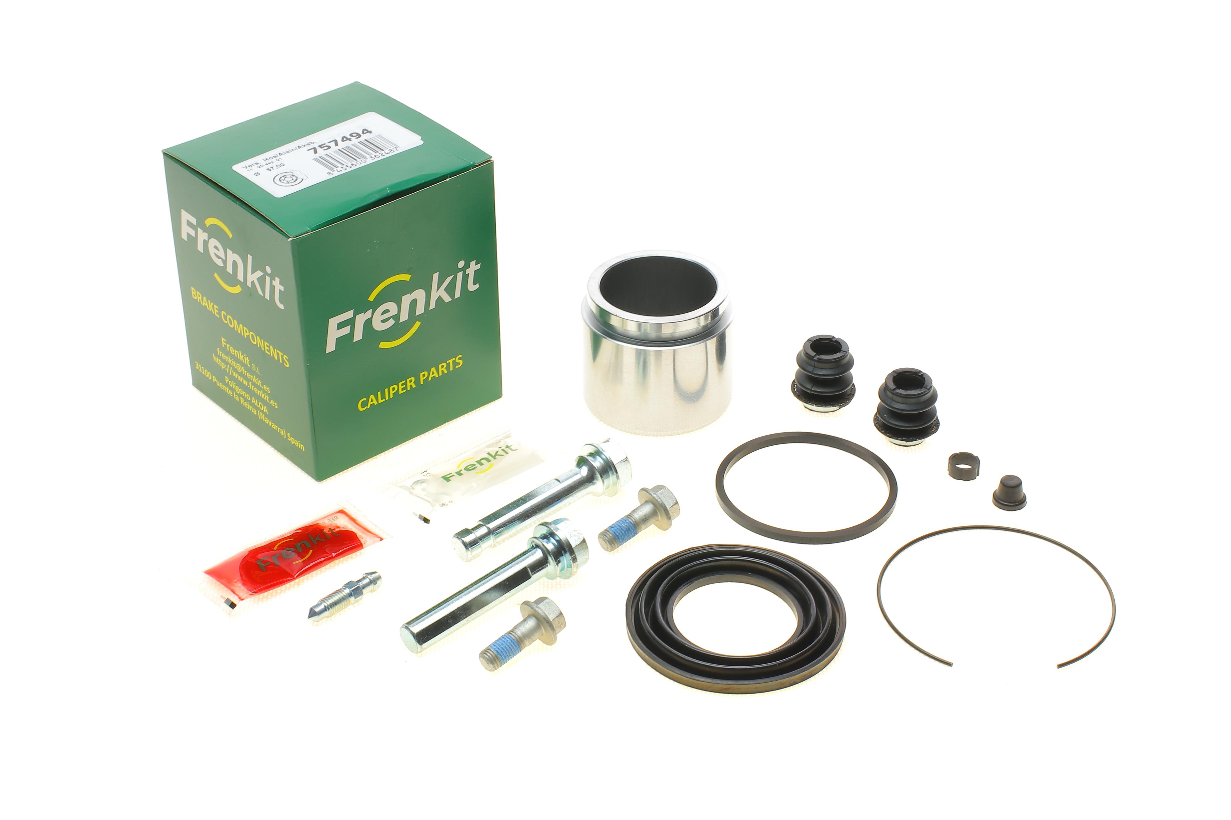 Ремкомплект суппорта (переднего) Toyota Camry 91-96 (d=57mm)(Akebono)(+ поршен/направляющая)