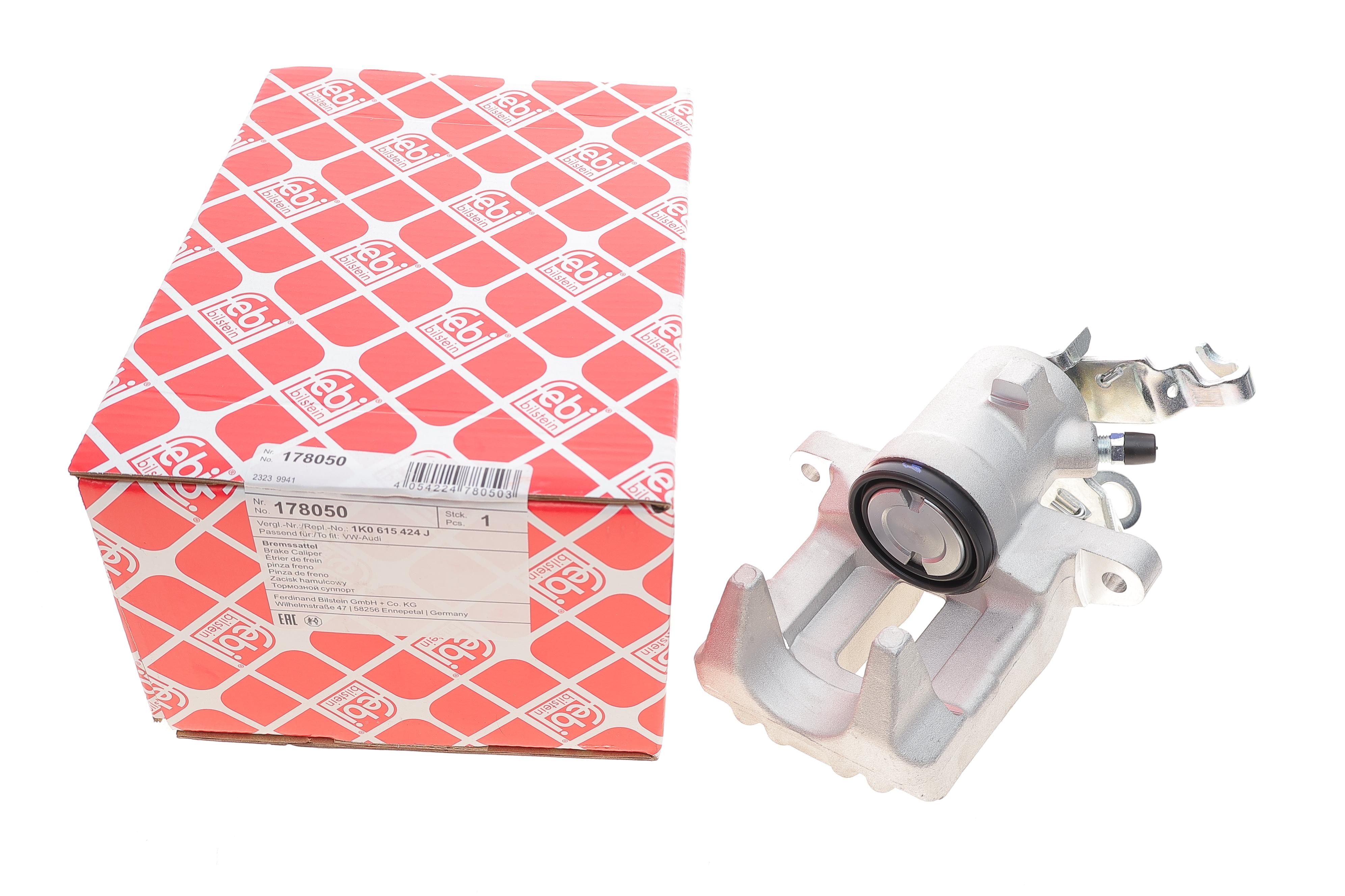 Суппорт тормозной (задний) (R) VW Golf V/VI/Audi A3/Skoda Octavia 03- (d=38mm)