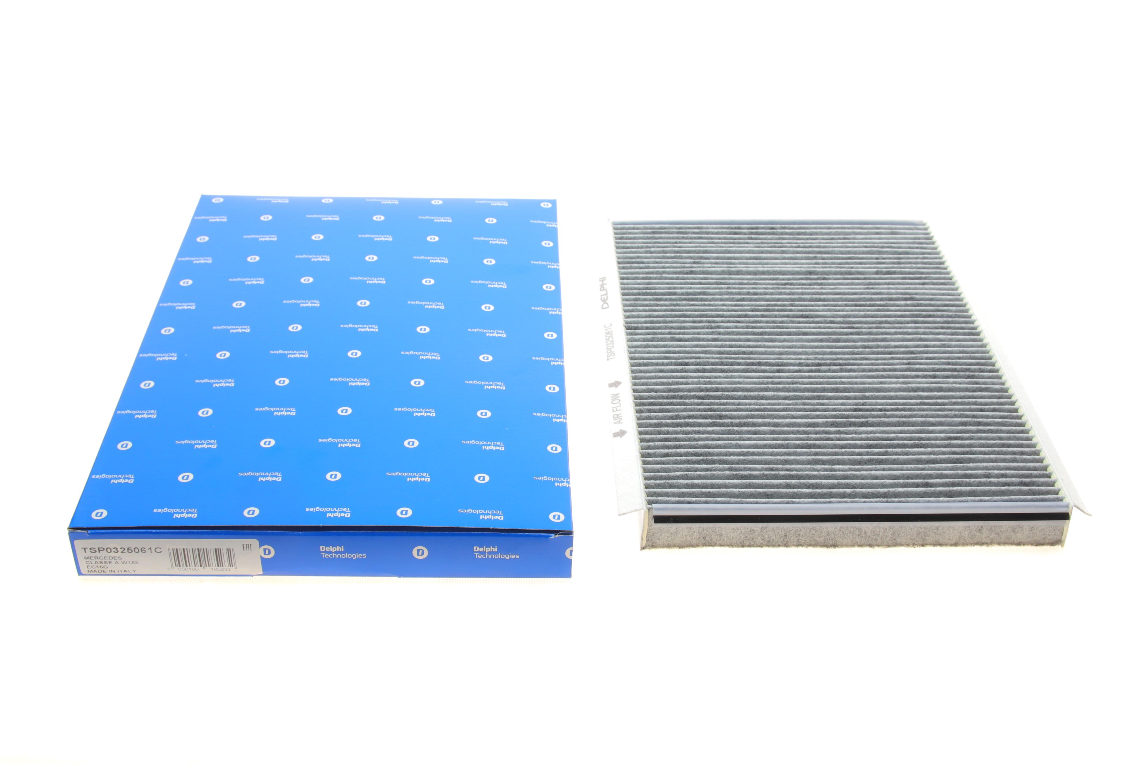 Фильтр салона MB A-class (W168) 97-04 (угольный)