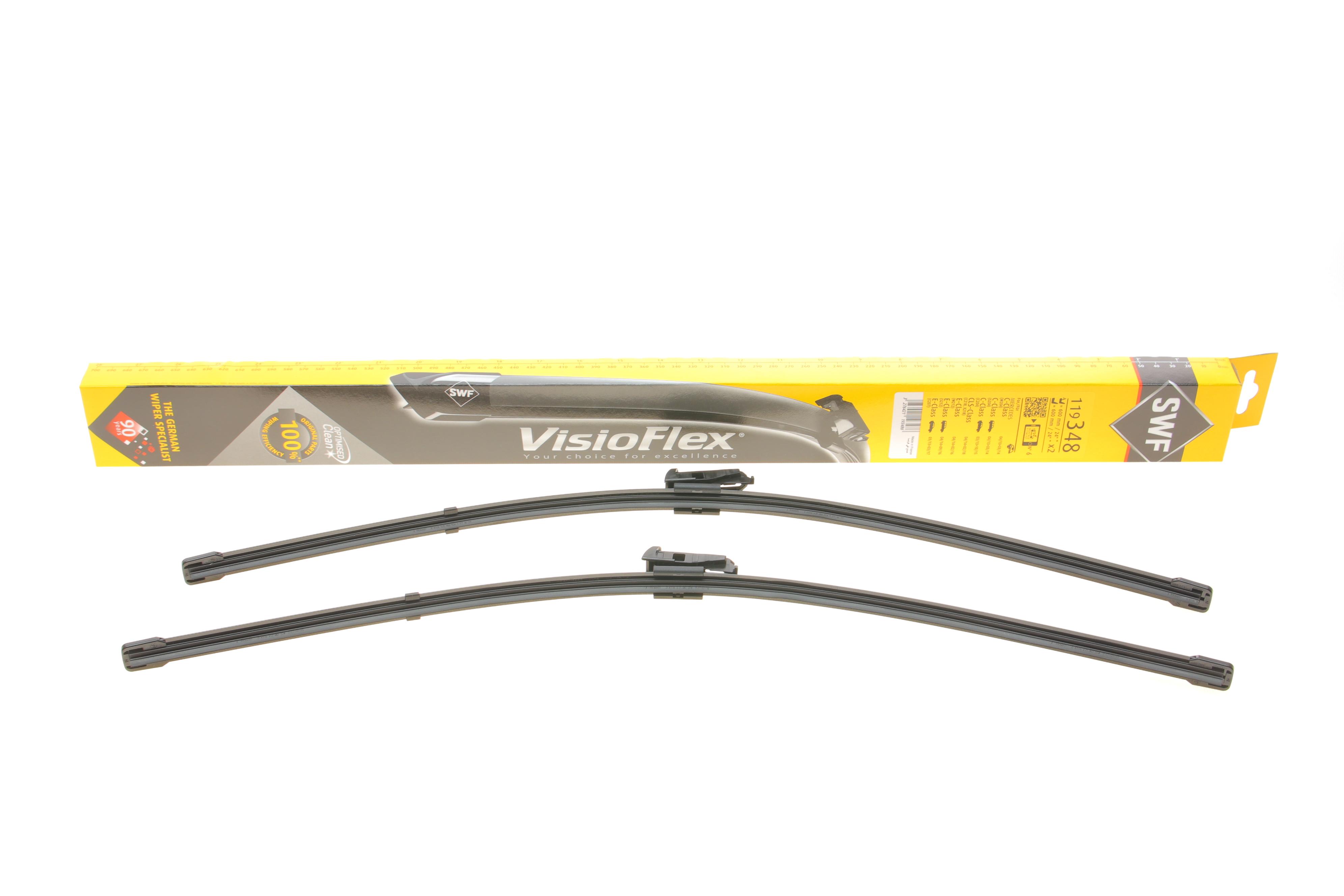 Щетки стеклоочистителя (600/600mm) MB C-class (W204)/E-class (W212) 11-