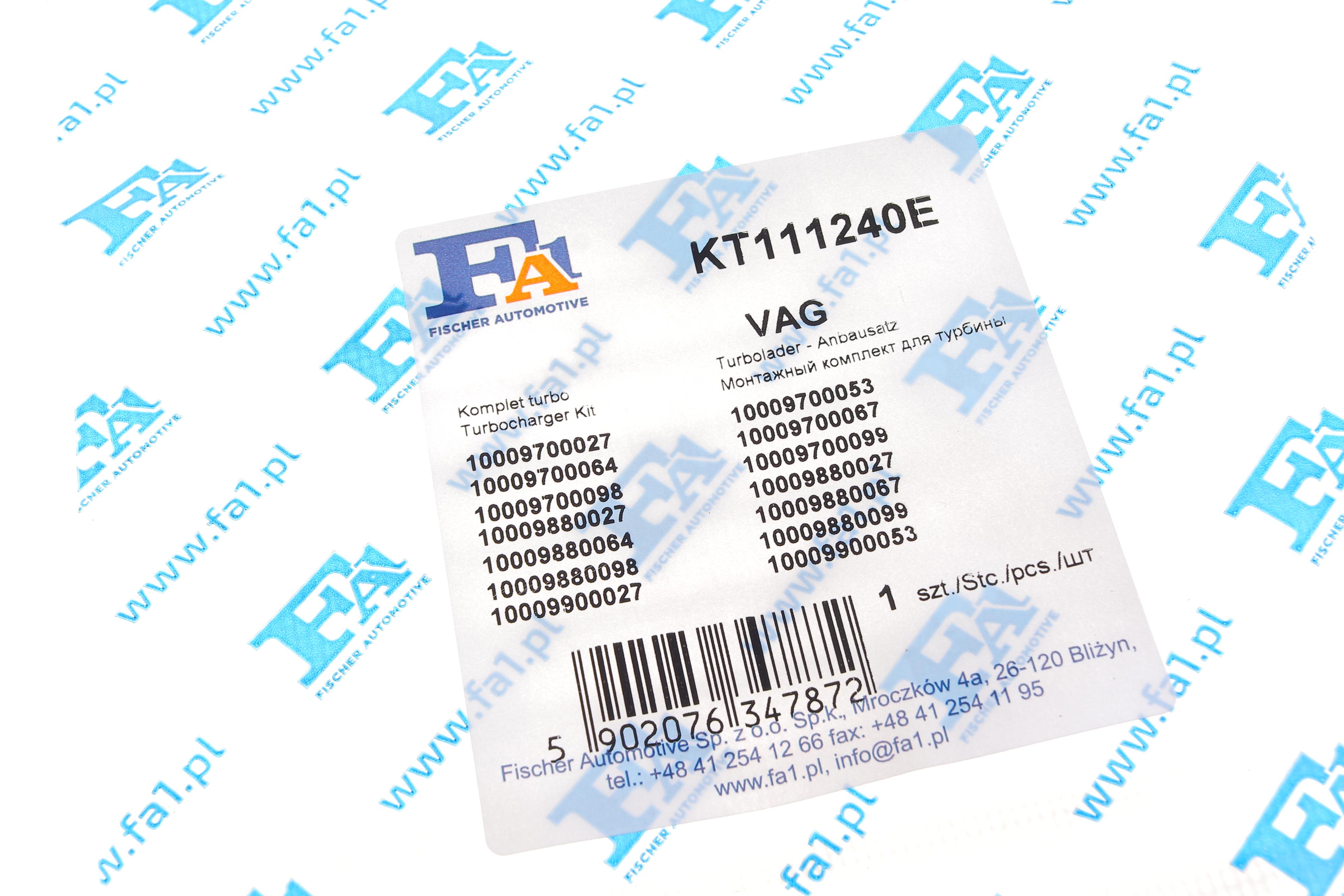 Комплект прокладок турбины VW T5 2.0 BiTDI 09-