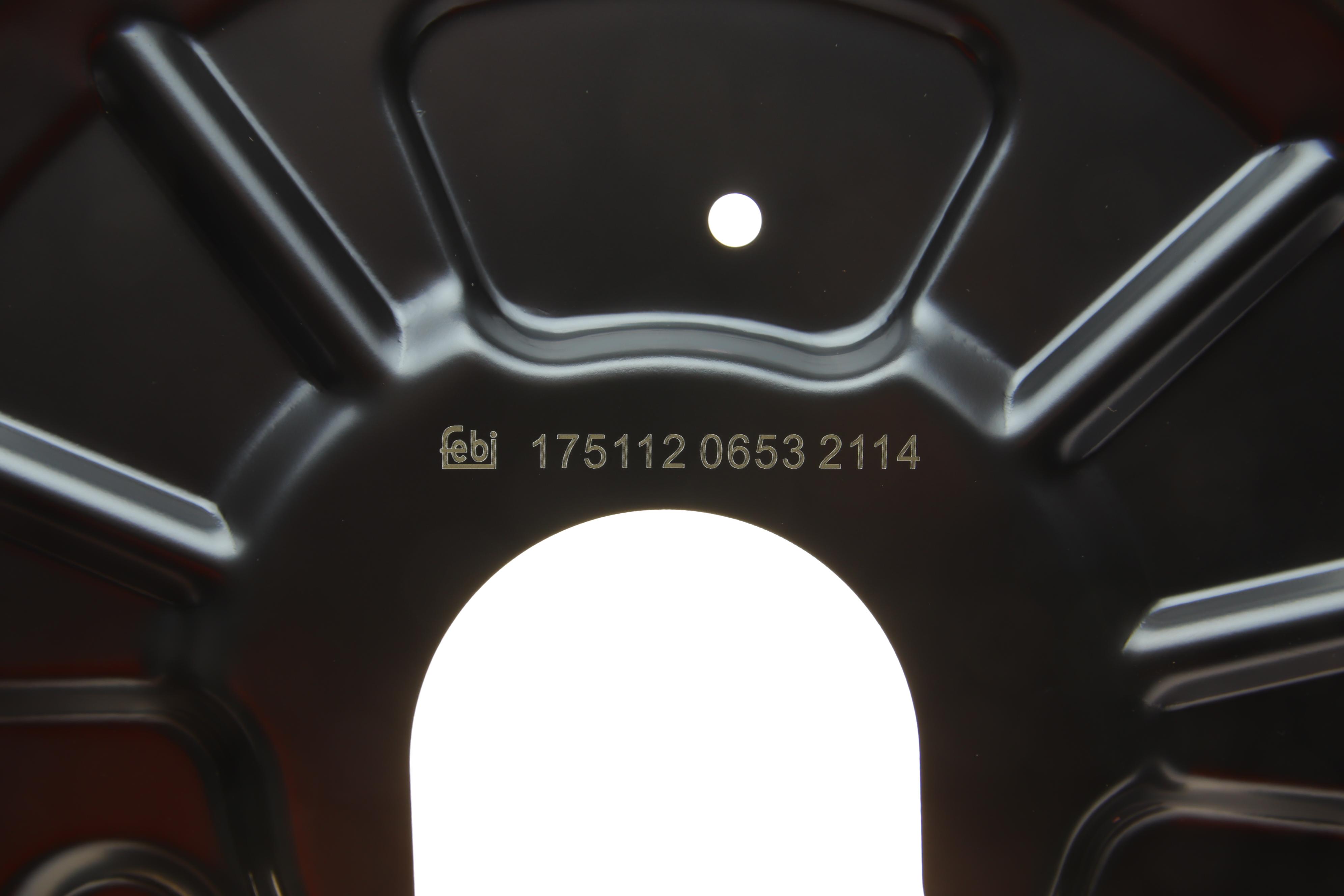 Защита диска тормозного (заднего) (L) Audi A3/Skoda Octavia/VW Golf VI 03-16