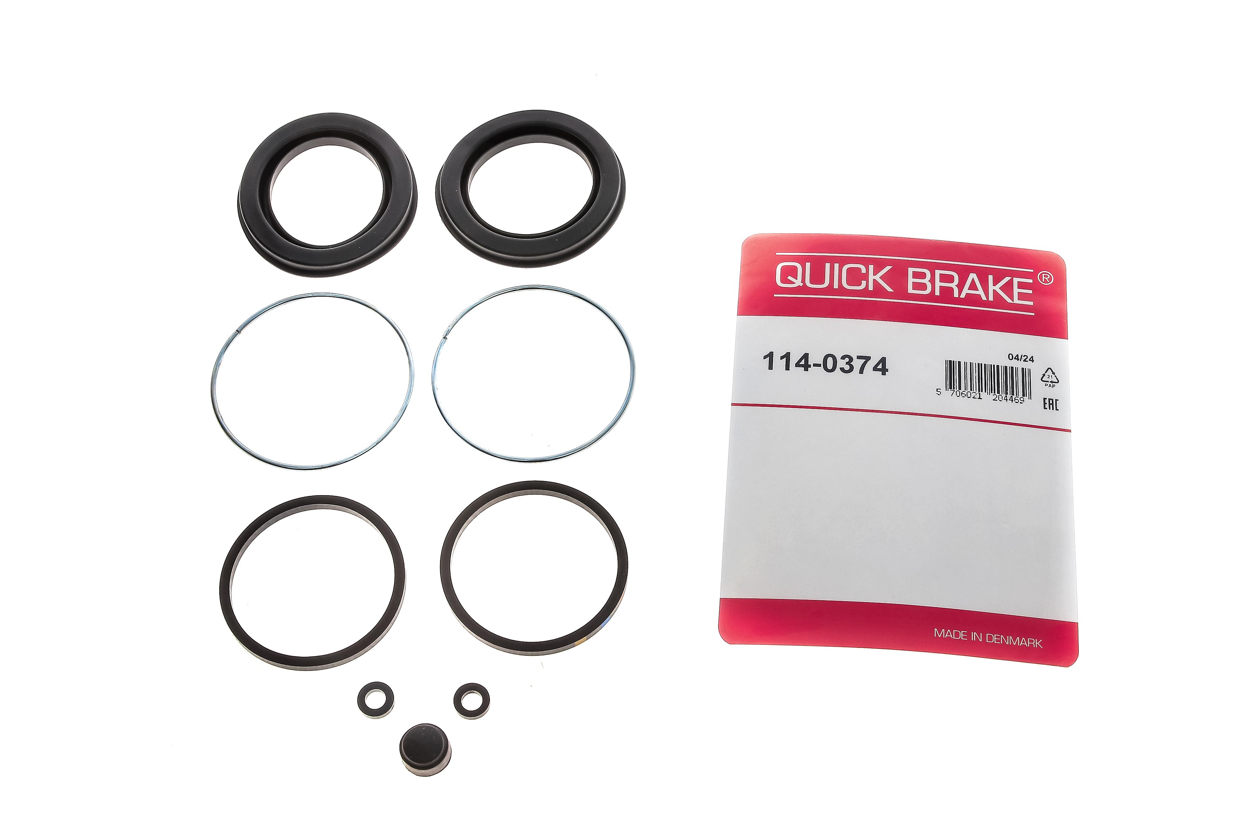 Ремкомплект супорта (заднього) MB E-class/S-class 93-02 (d=46mm) (BENDIX/BOSCH)