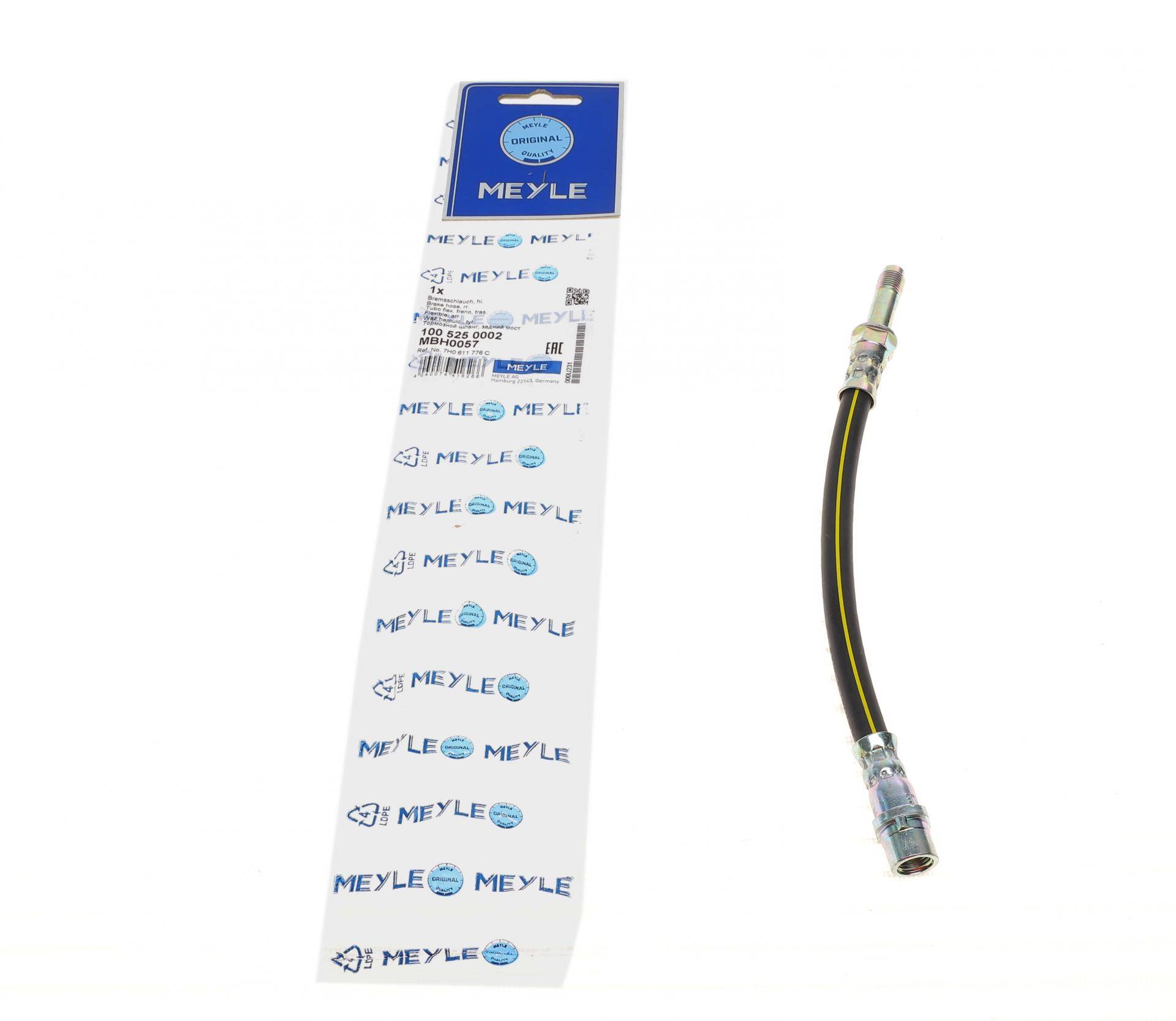 Шланг гальмівний (задній) VW T5 03- (зовнішній)