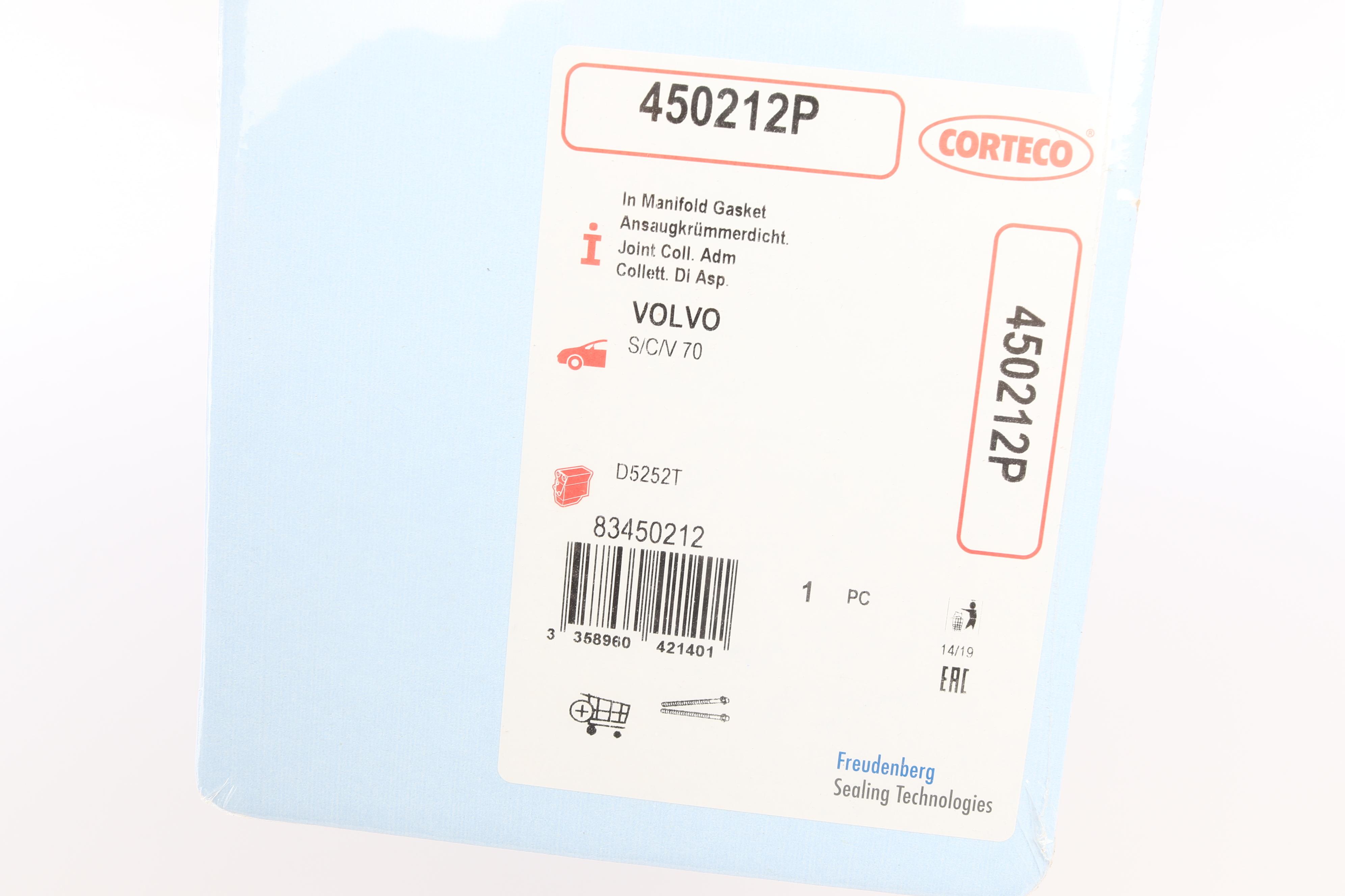 Прокладка коллектора впускного VW T4/LT 2.5TDI