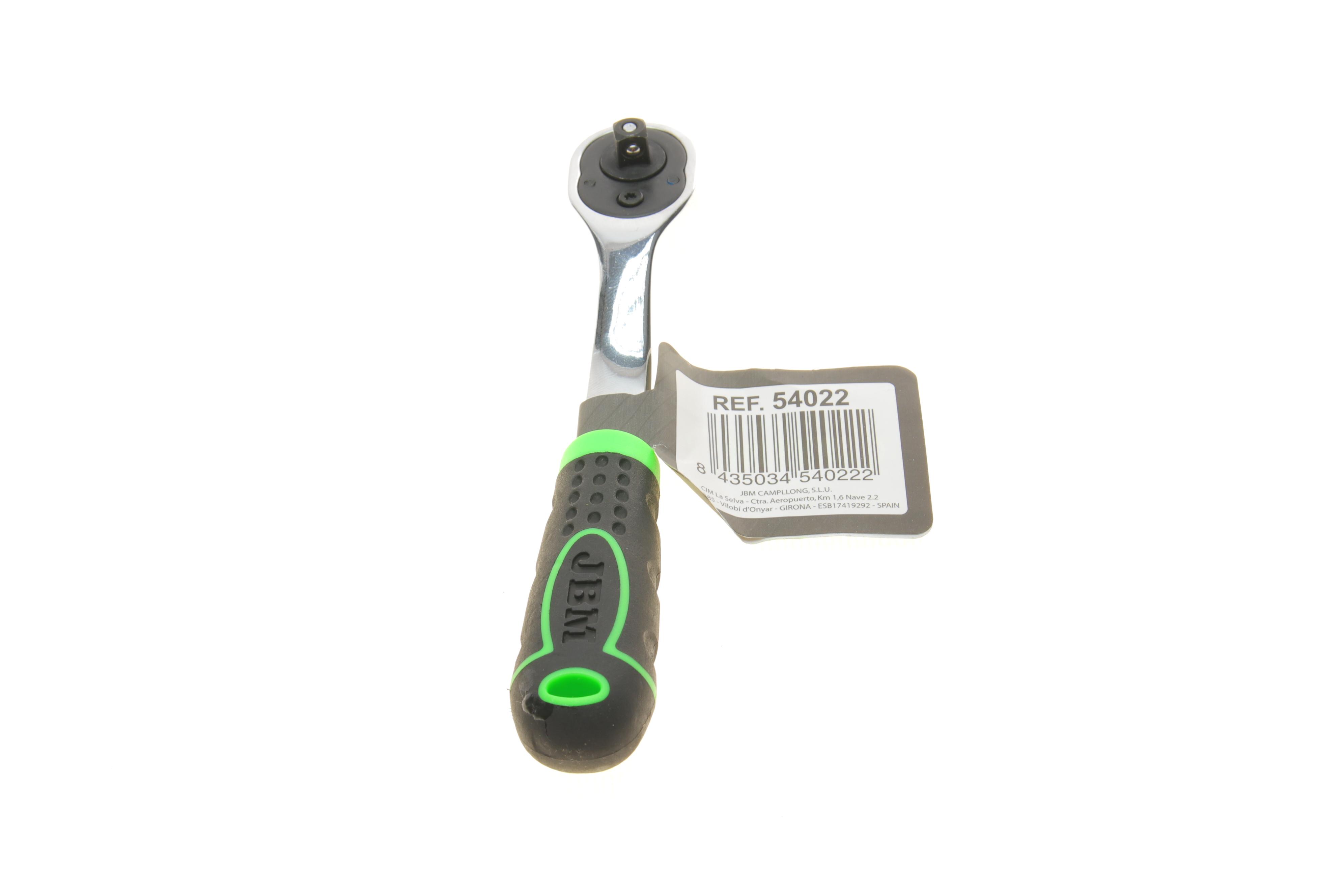 Тріскачка 1/4" 72 зубця 145 мм (хром)