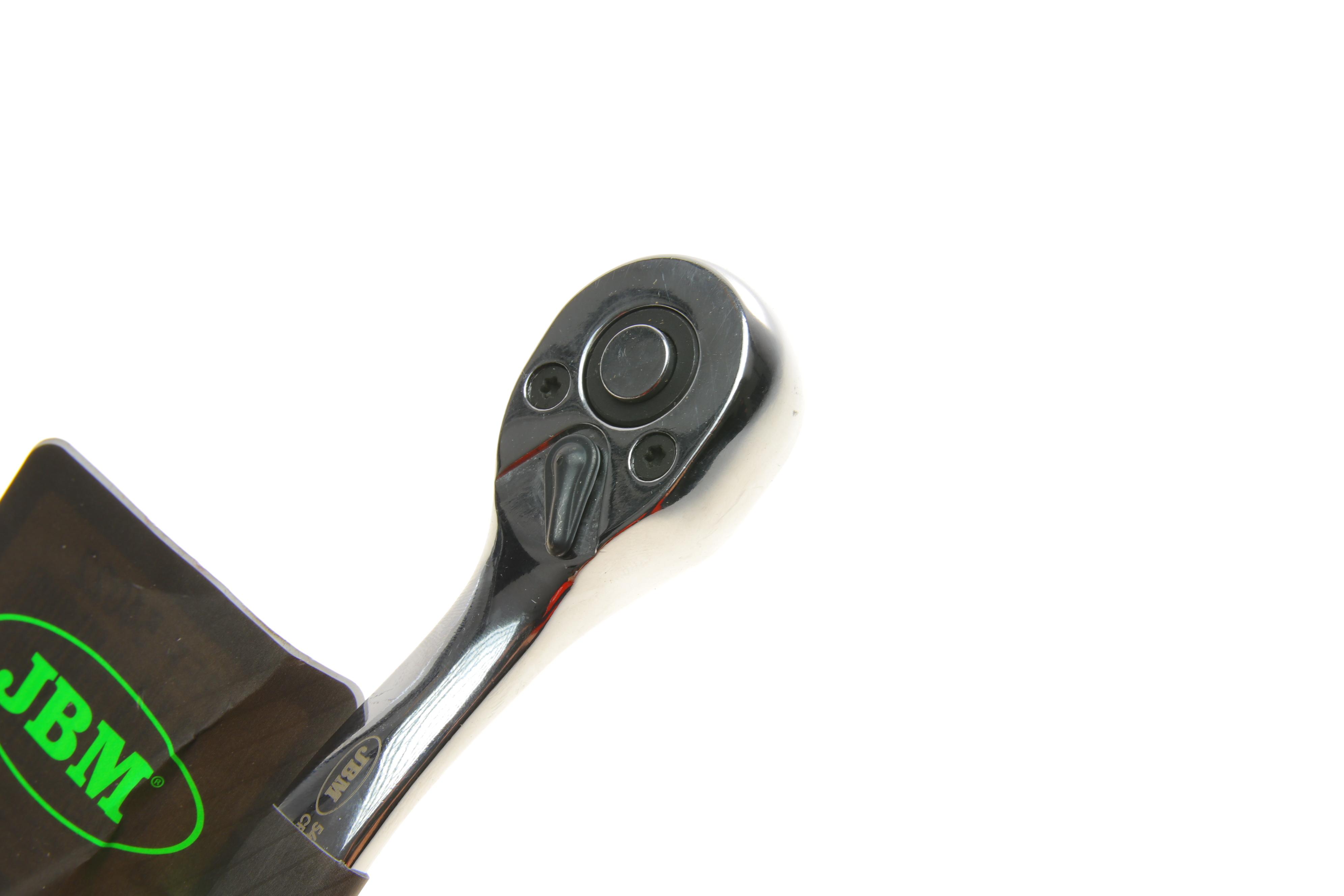 Тріскачка 1/4" 72 зубця 145 мм (хром)