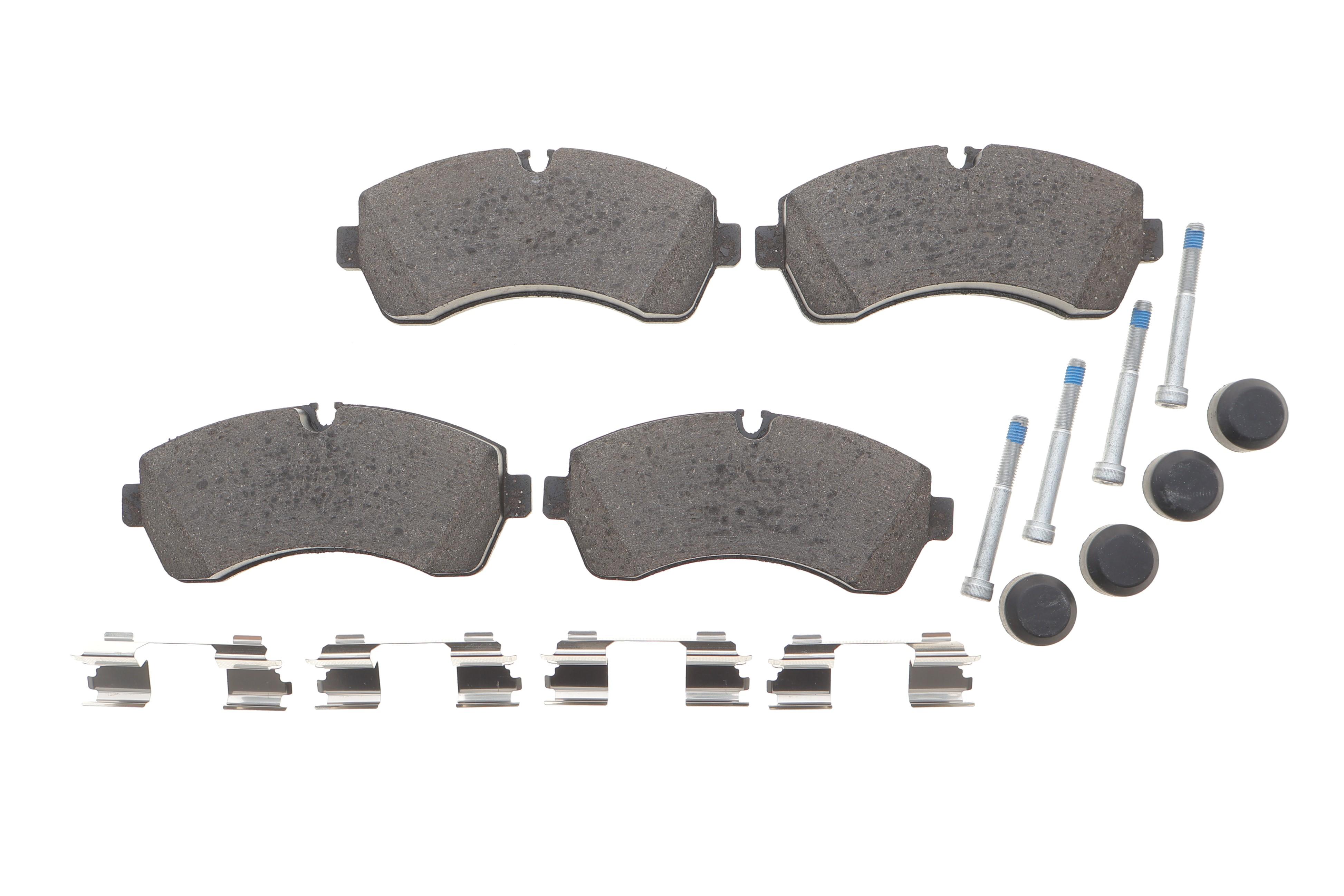 Колодки гальмівні (передні) MB Sprinter (W906/W907/W910) 210-519CDI/VW Crafter 30-35/30-50 06- (спарка) (BREMBO)