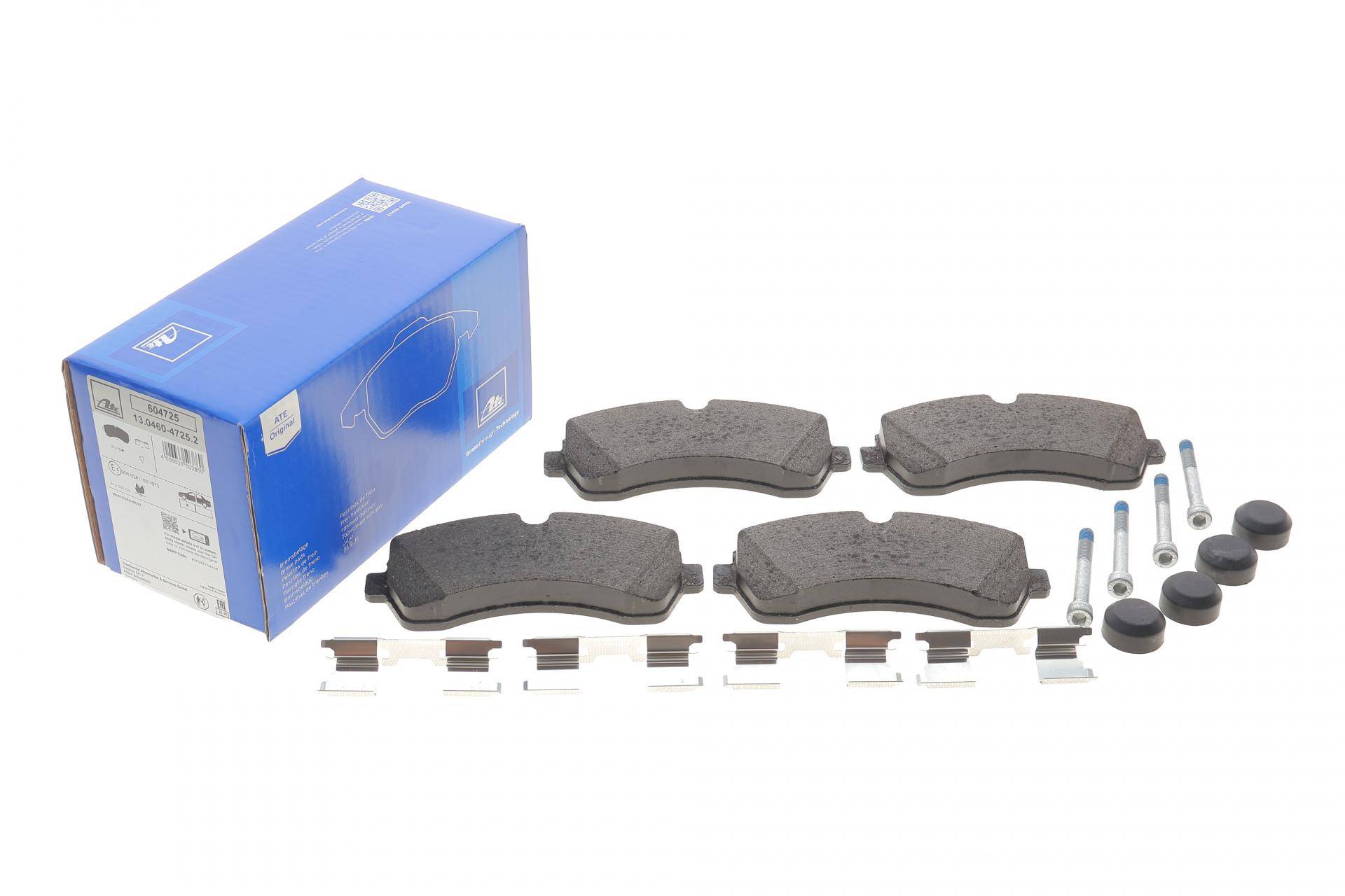 Колодки гальмівні (передні) MB Sprinter (W906/W907/W910) 210-519CDI/VW Crafter 30-35/30-50 06- (спарка) (BREMBO)