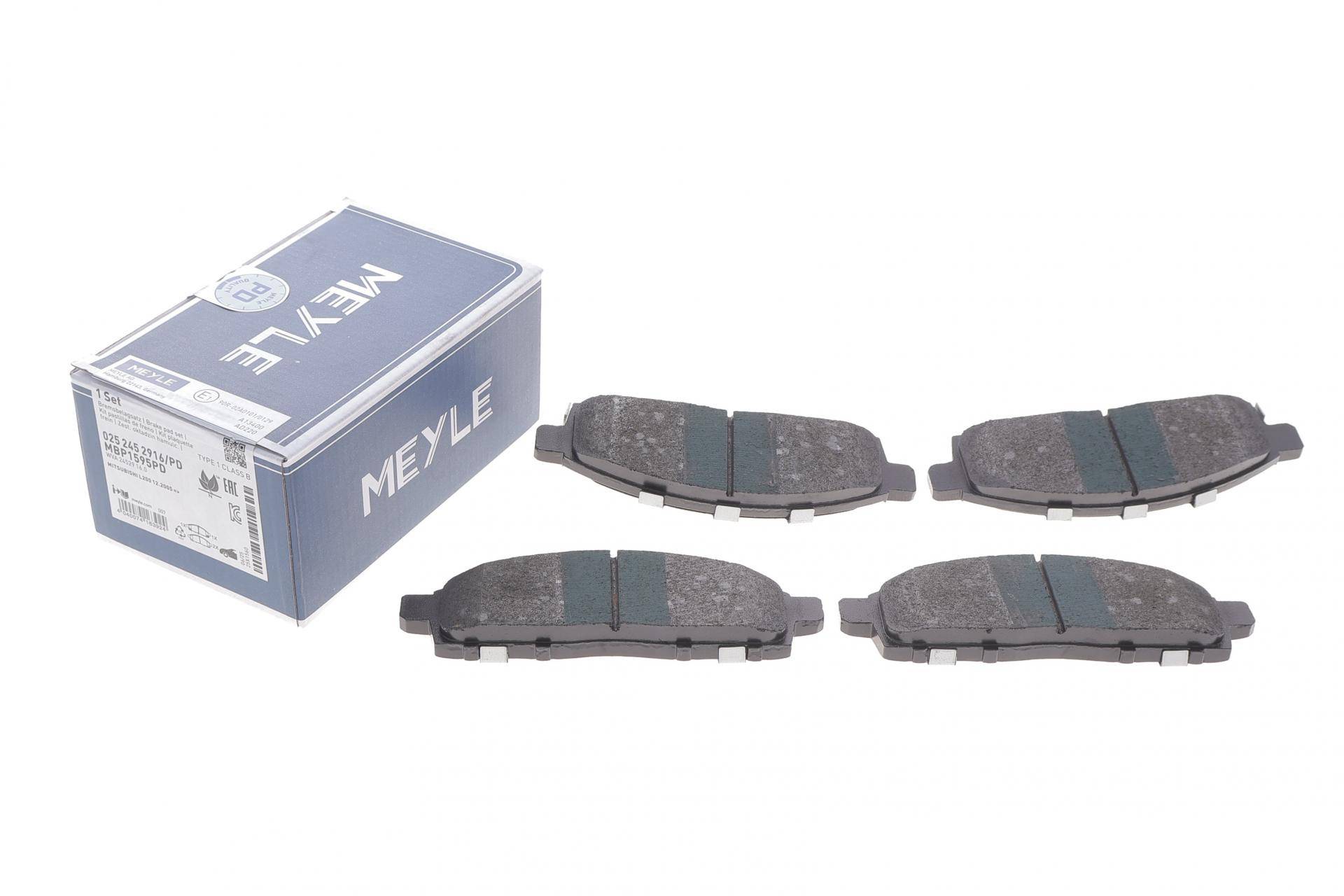 Колодки гальмівні (передні) Mitsubishi L200/Pajero Sport II 05-