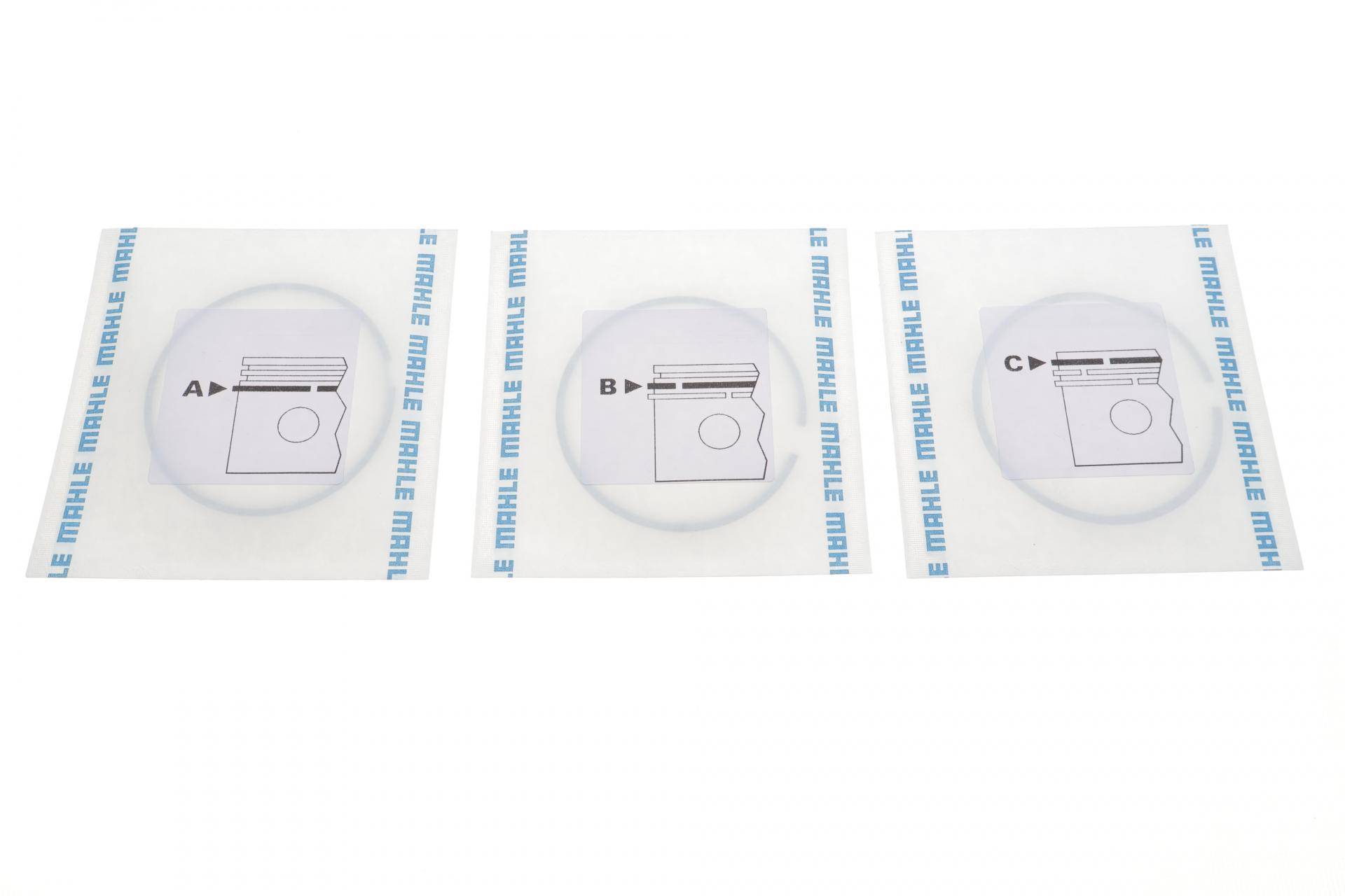 Кільця поршневі VW LT 28-55 2.4TD (77.01mm/+0.5) (1.75-2-3)