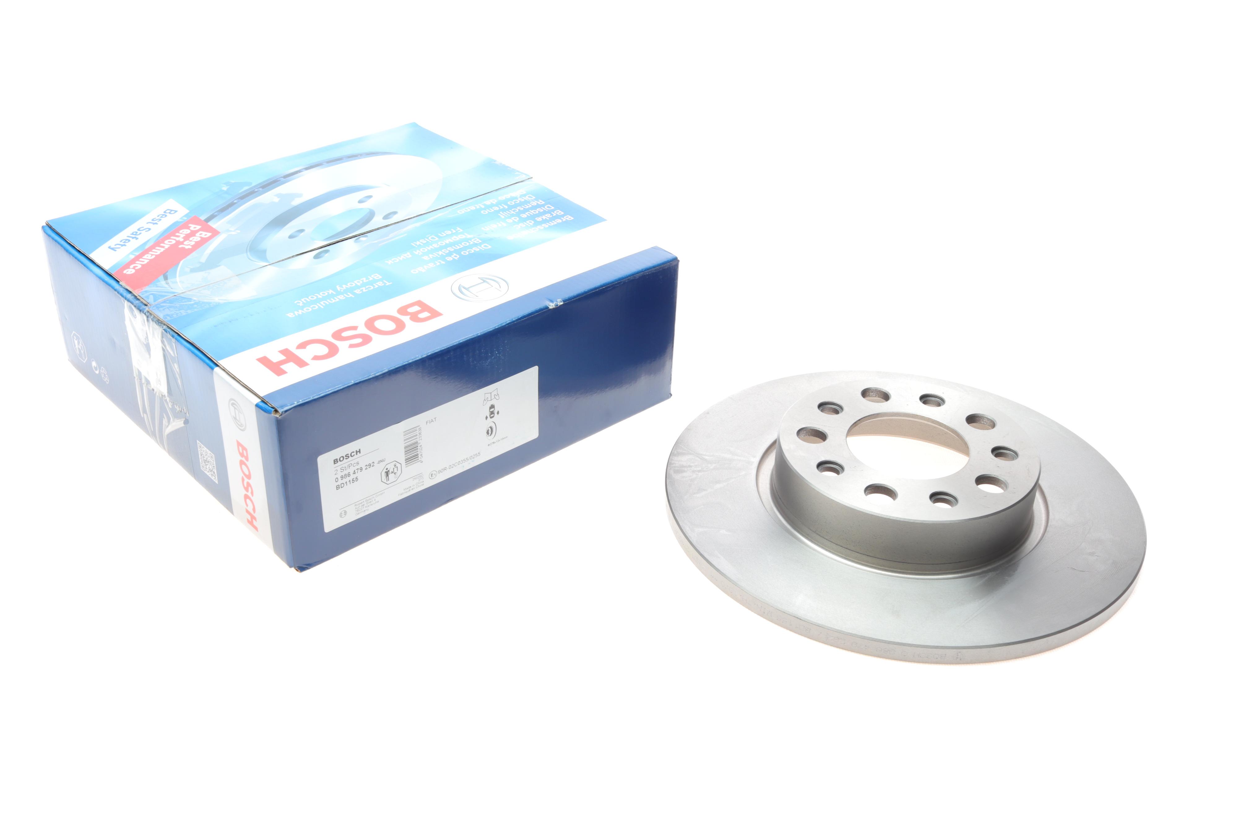 Диск тормозной (задний) Fiat 500X 14- (278x12)