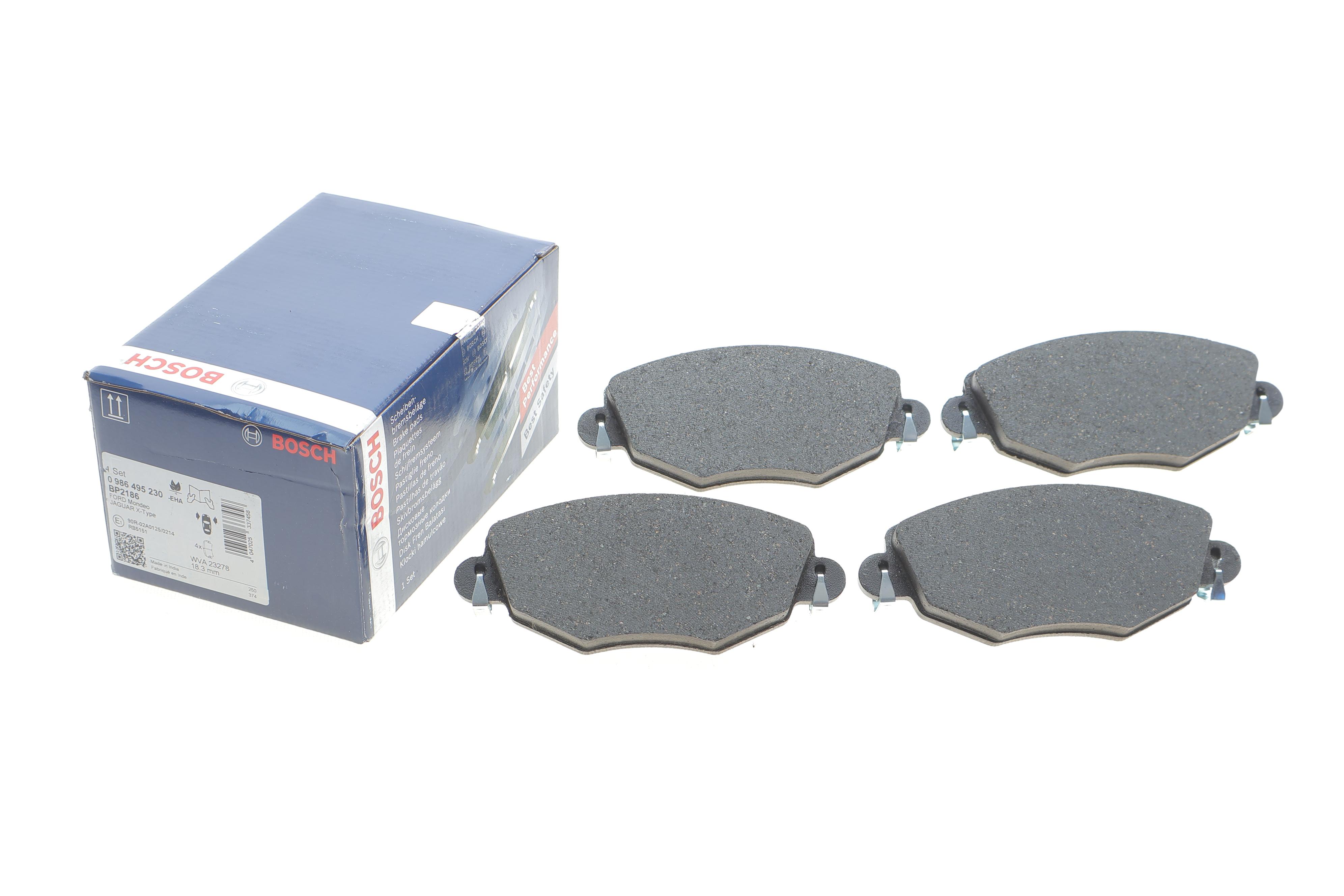 Колодки тормозные (передние) Ford Mondeo III 00-07