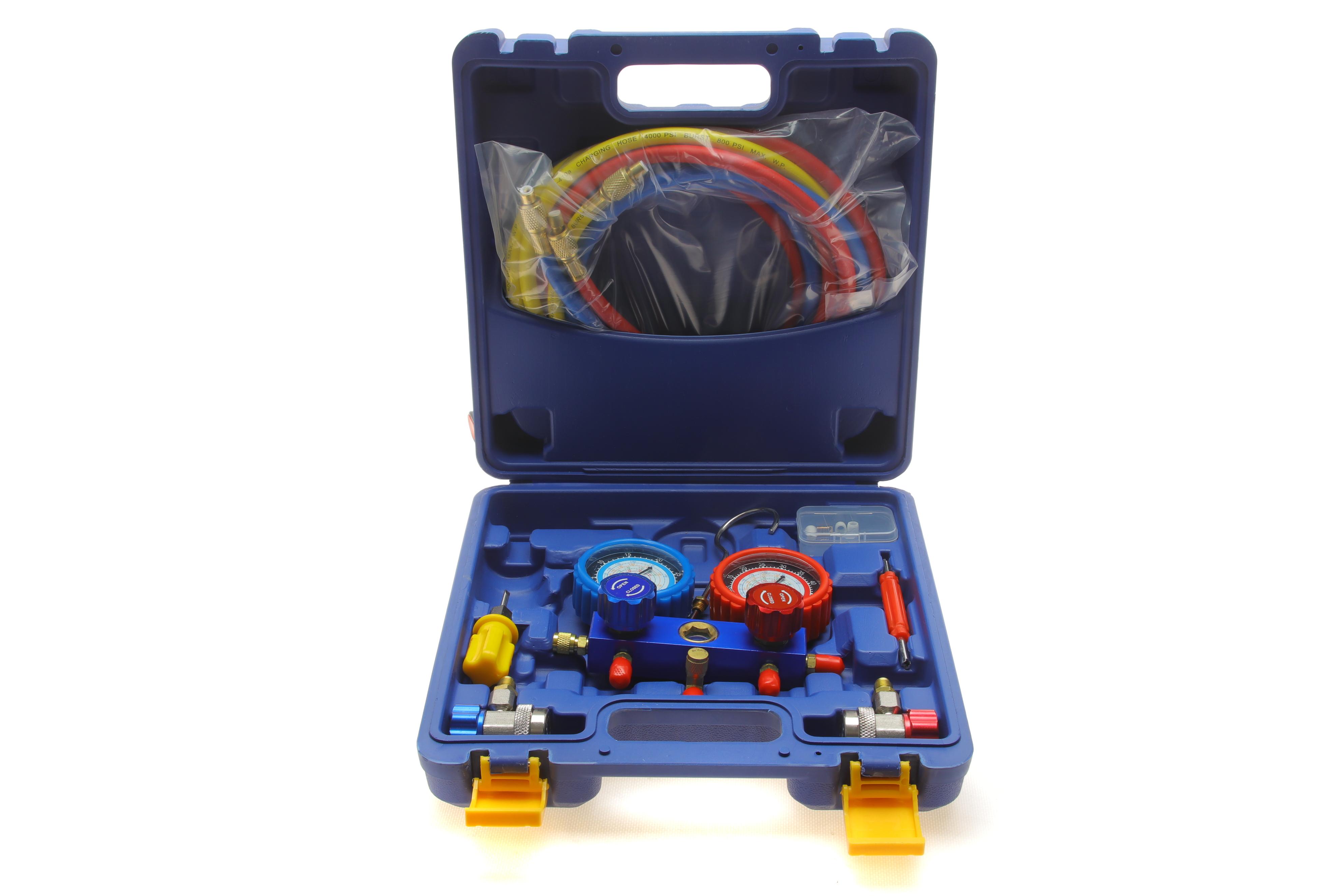 Набор манометров (+ шланги 2,5м и адаптеры)