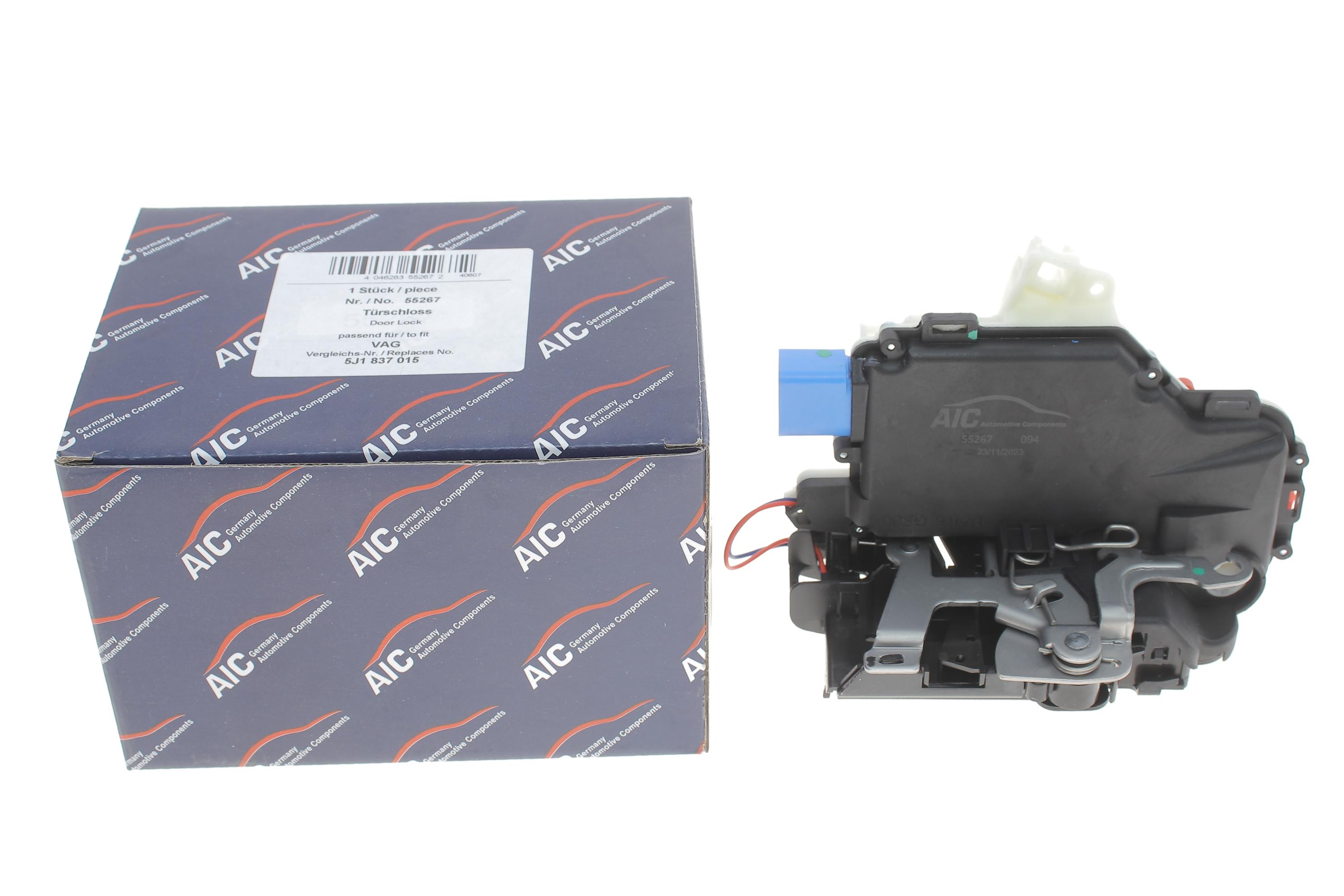 Замок дверей (передніх/L) Skoda Fabia/Roomster 06-15