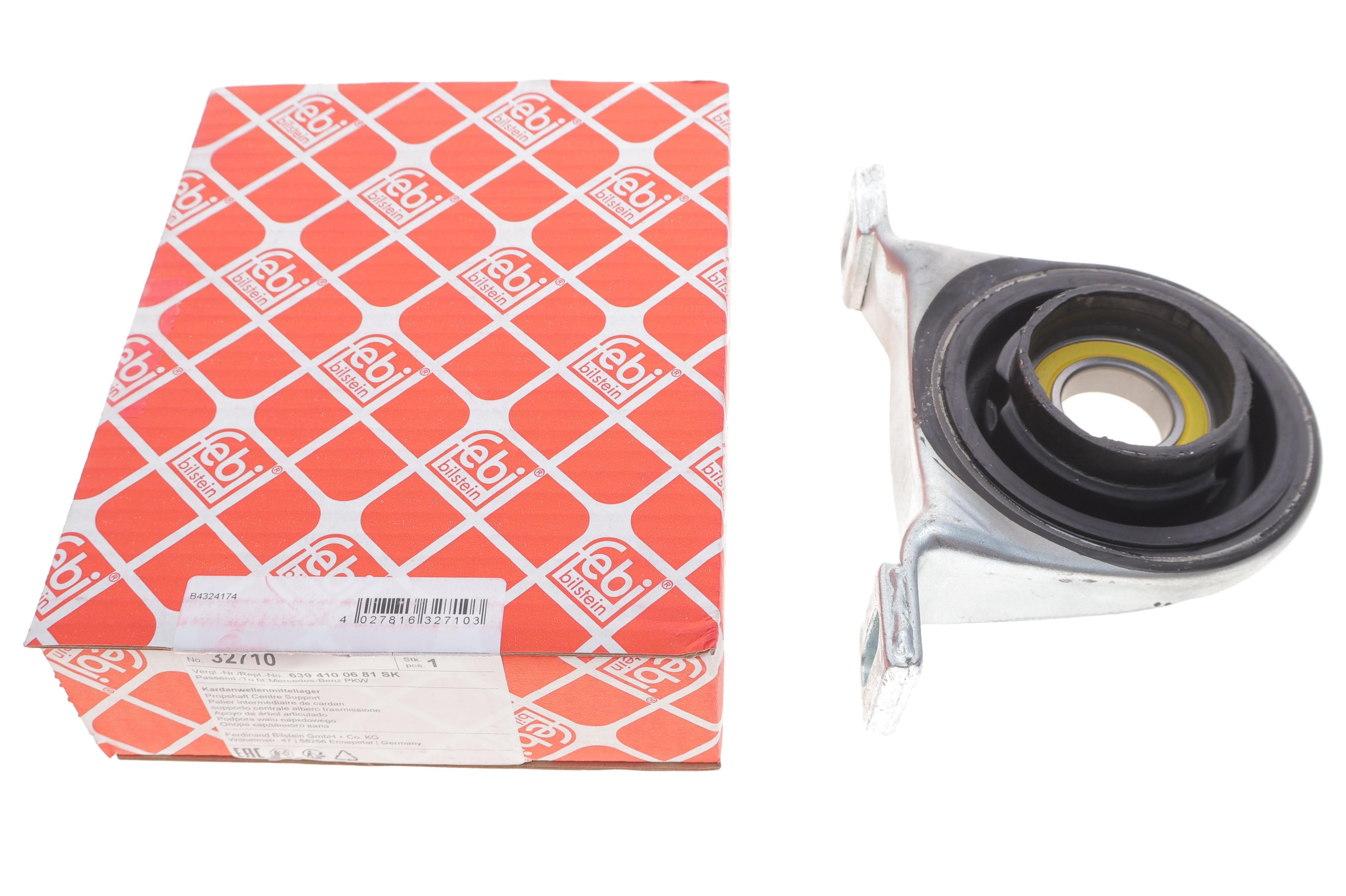 Підшипник підвісний (задній) MB Vito (W639) 03- (d=30mm)