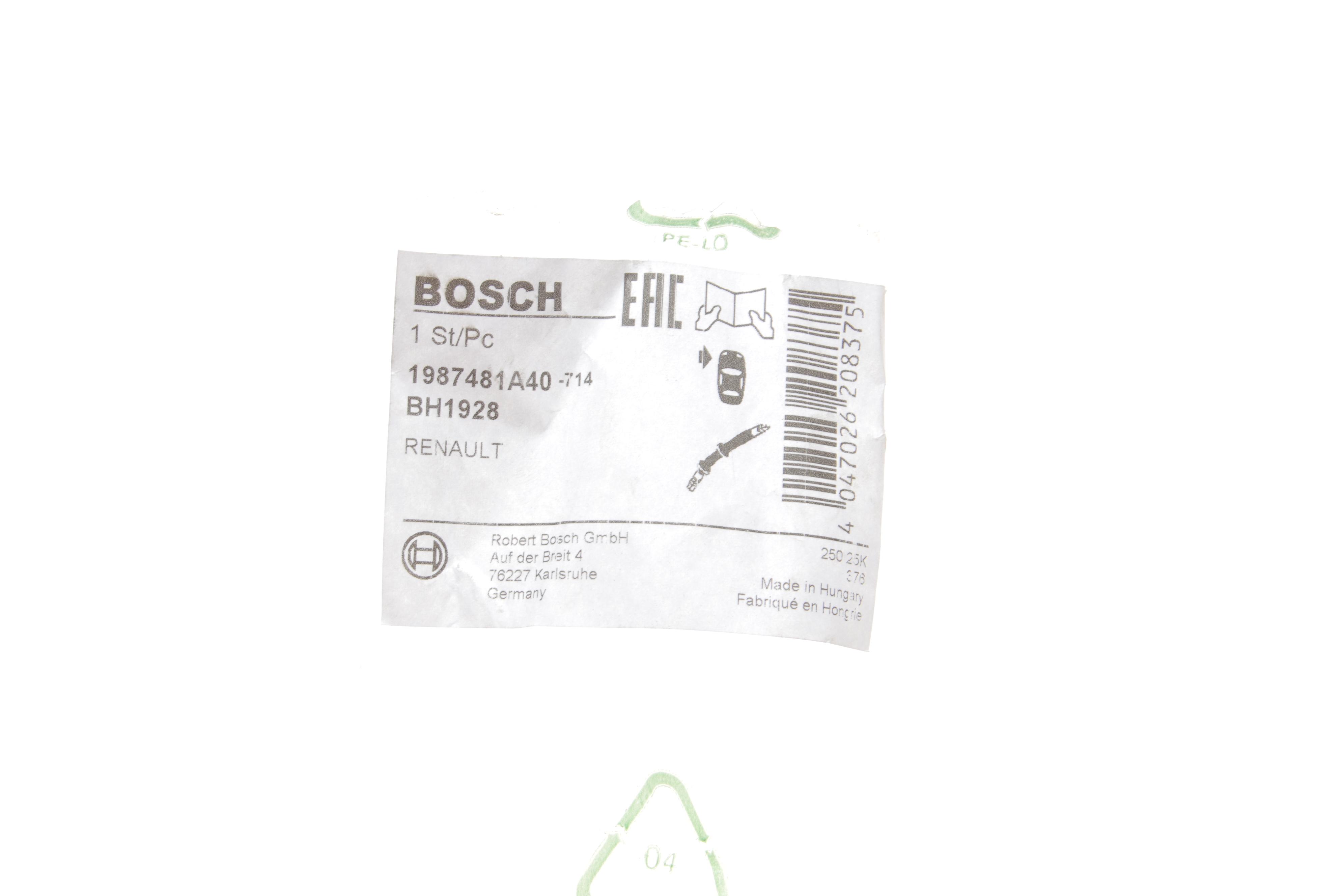 Шланг гальмівний (передній) Renault Kadjar 13- (L) (622mm)