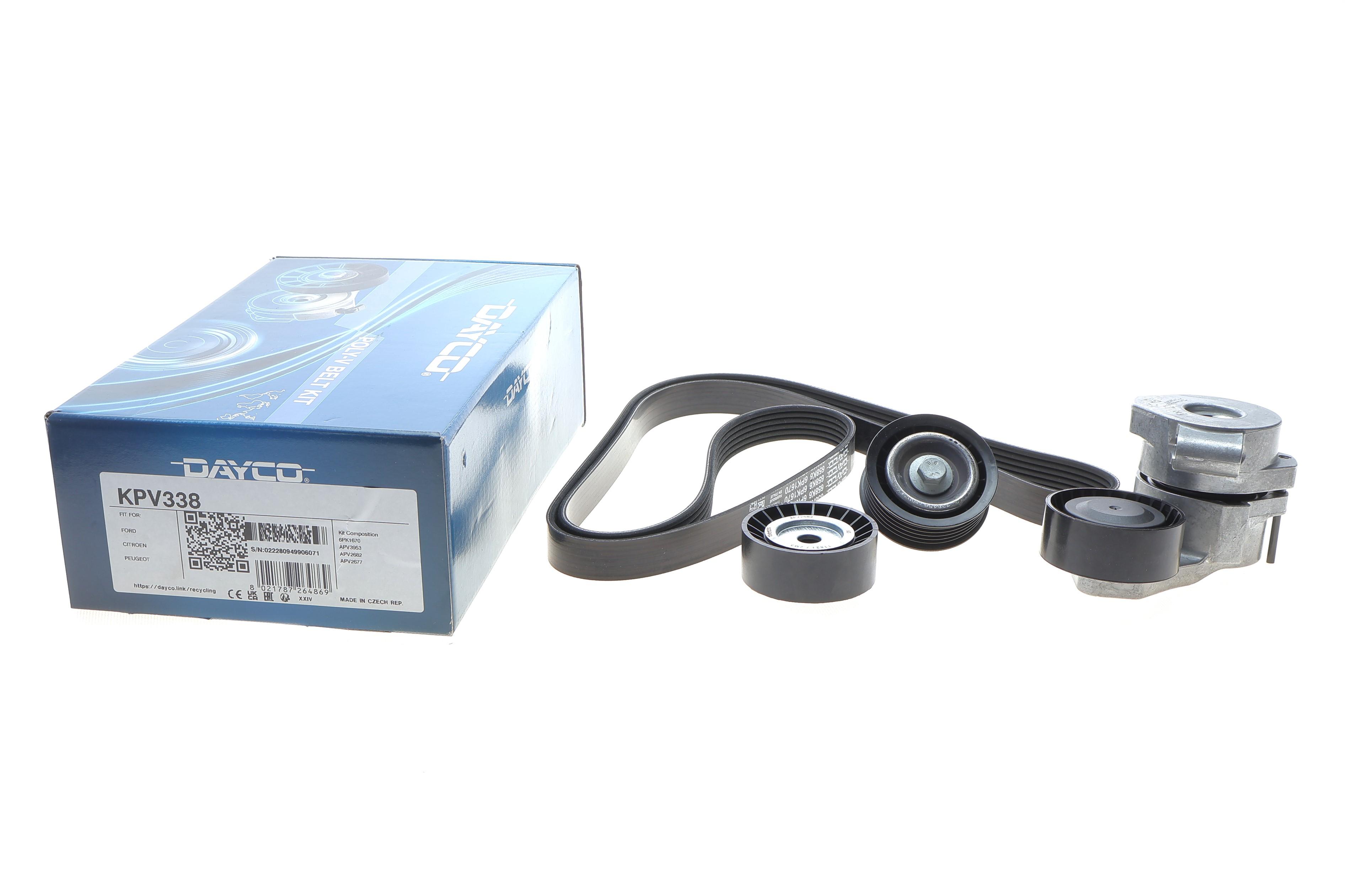 Комплект ременя генератора Citroen Jumpy/Fiat Ducato/Peugeot Boxer 2.2HDi 06- (6PK1670)