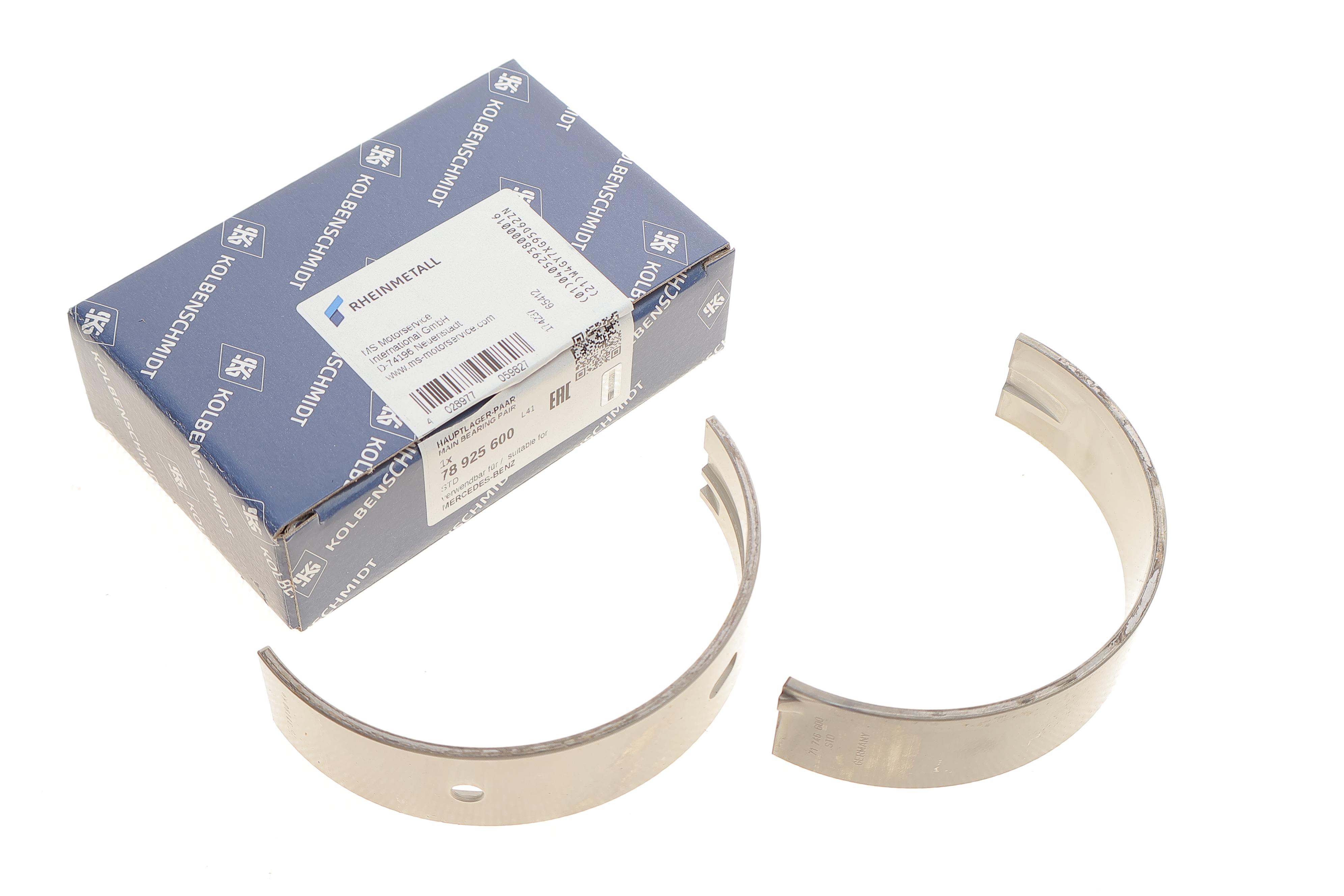 Вкладиші корінні MB 609-814 86-94 OM364 (STD)