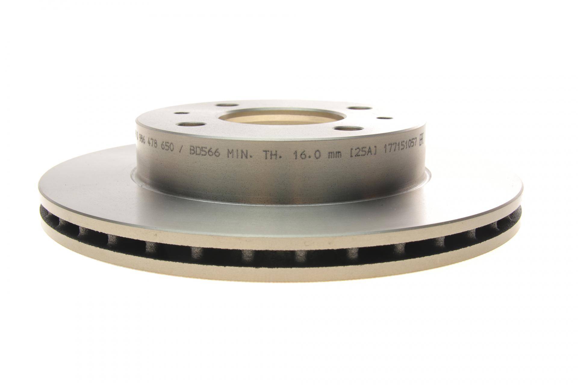 Диск гальмівний (передній) Nissan Almera 1.4 95-00