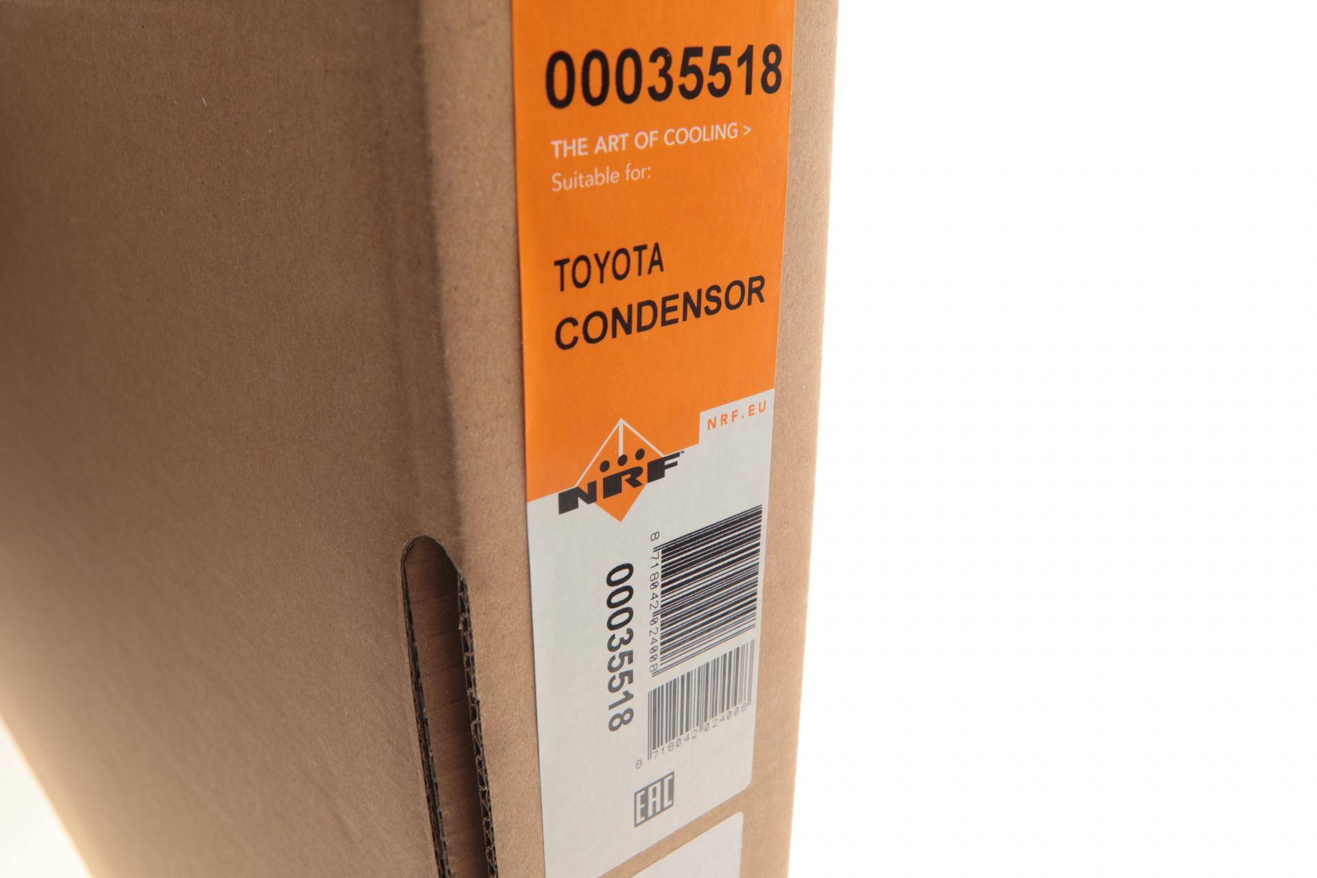 Радіатор кондиціонера (з осушувачем) Toyota Avensis Verso 2.0/2.2D 01-09