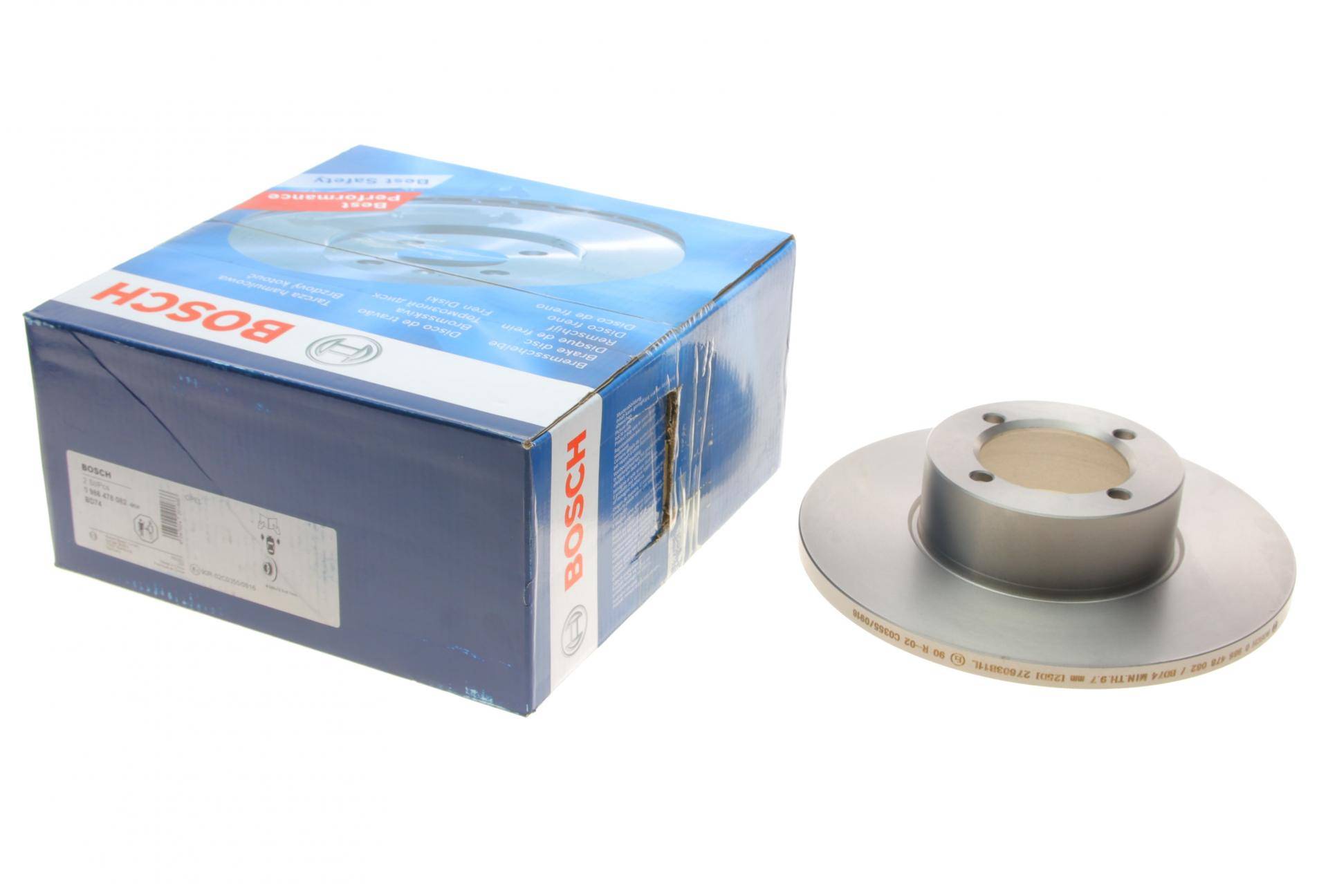 Диск гальмівний (передній) Opel Kadett/Astra F 75-99 (246x12.5)