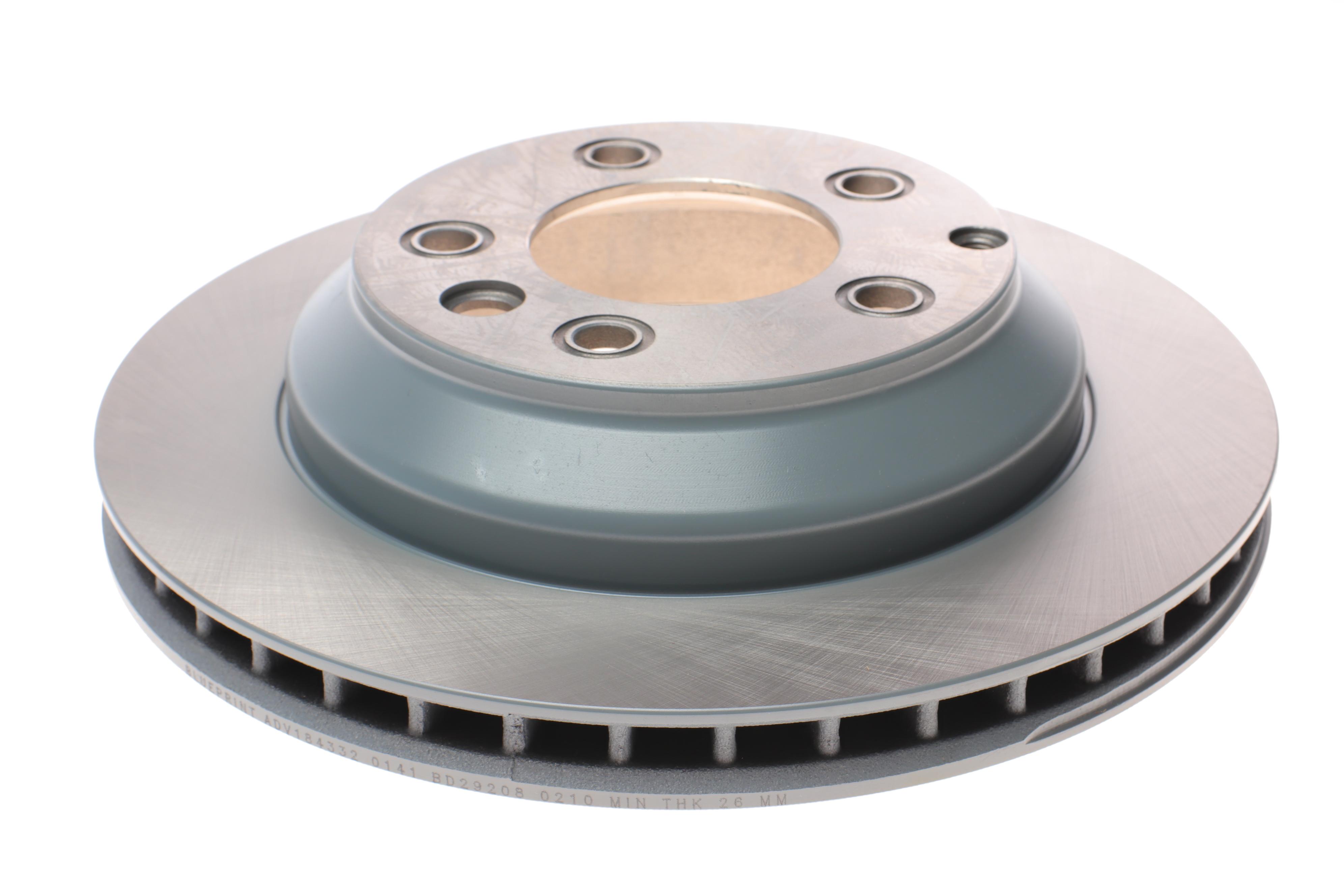 Диск тормозной (задний) Porsche Cayenne/VW Touareg 3.0-4.2 TDI 02- (330x28)