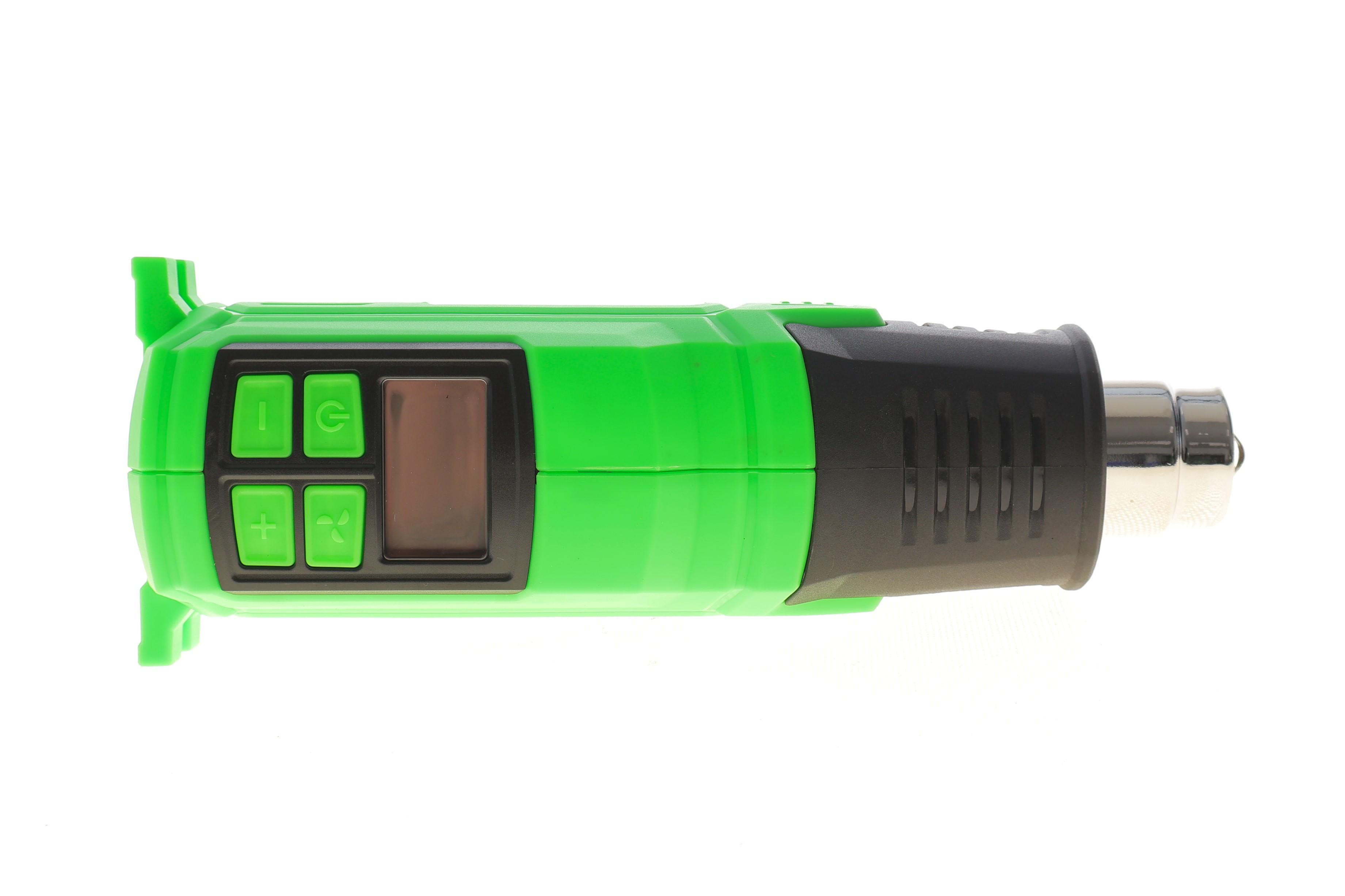 Фен промисловий 2000W (з цифровим регулюванням t°)