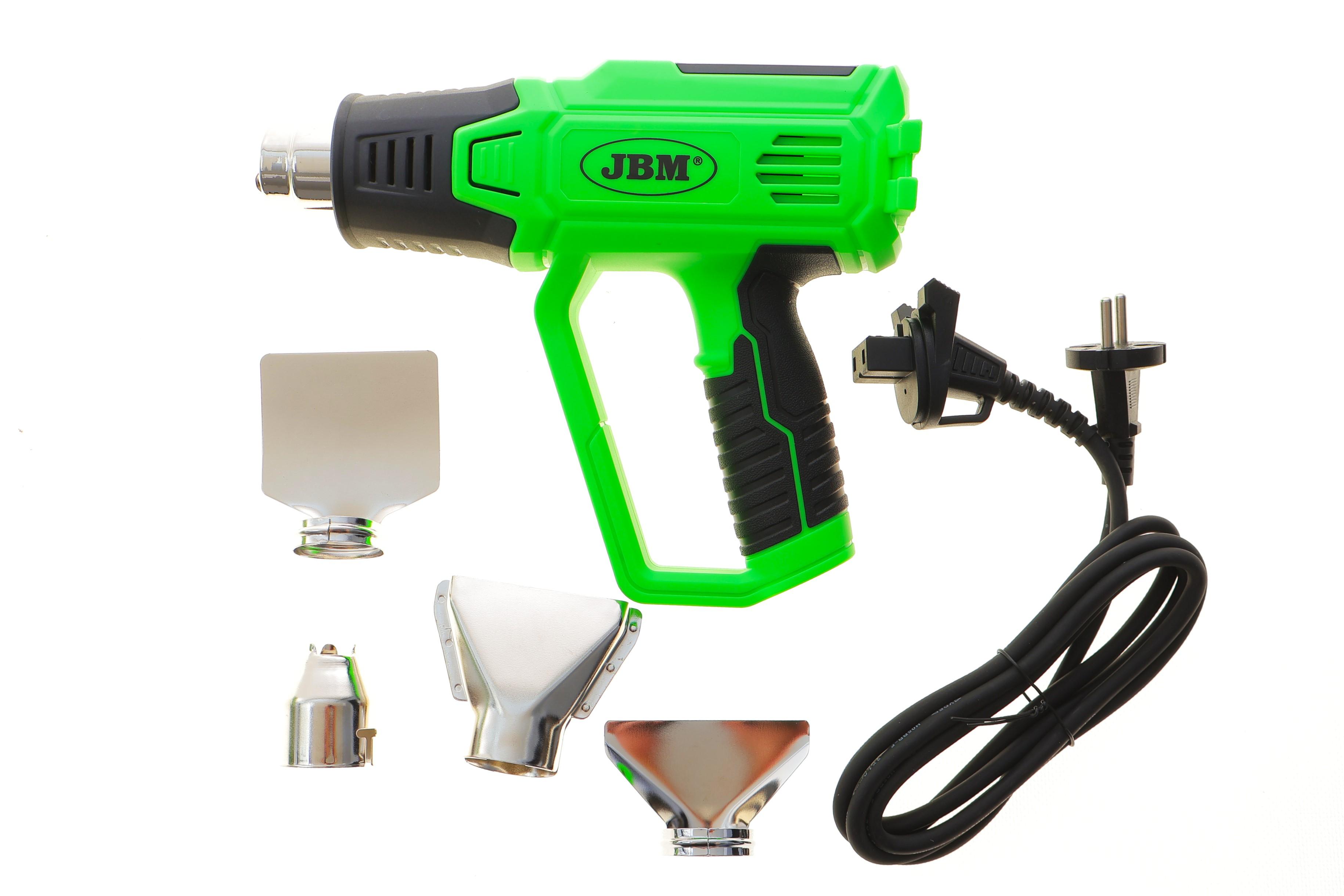 Фен промисловий 2000W (з цифровим регулюванням t°)