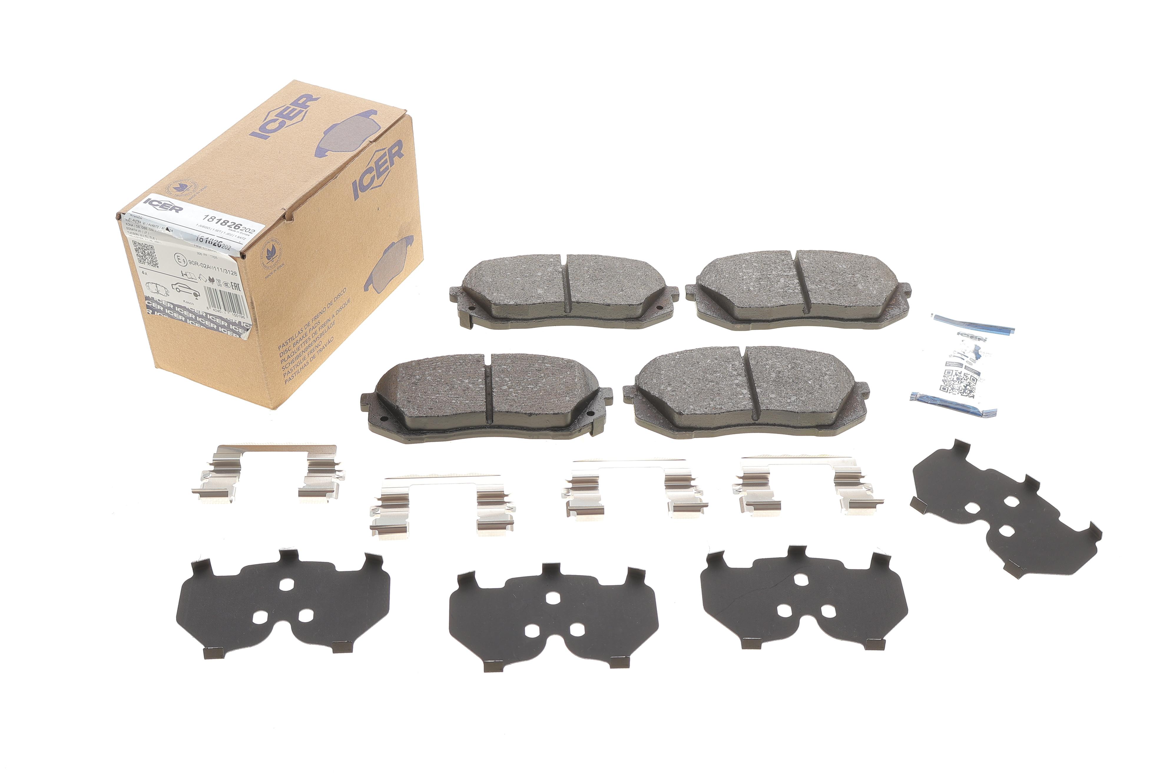 Колодки тормозные (передние) Hyundai Kona 18-/Kia Niro 18-22/Soul EV 14-