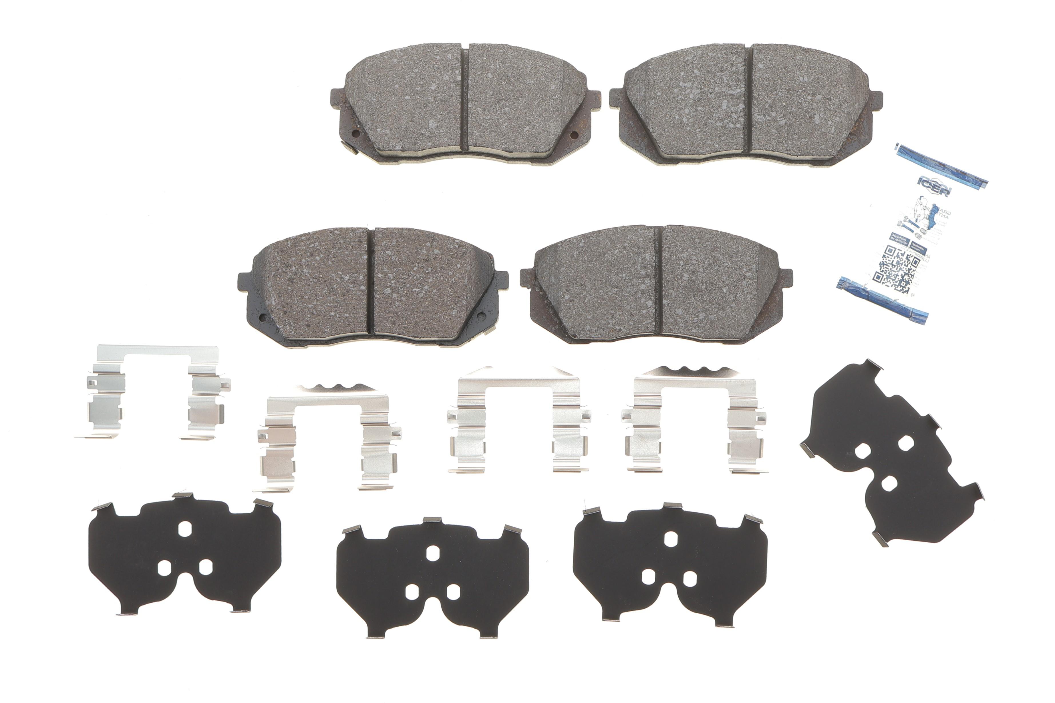 Колодки тормозные (передние) Hyundai Kona 18-/Kia Niro 18-22/Soul EV 14-