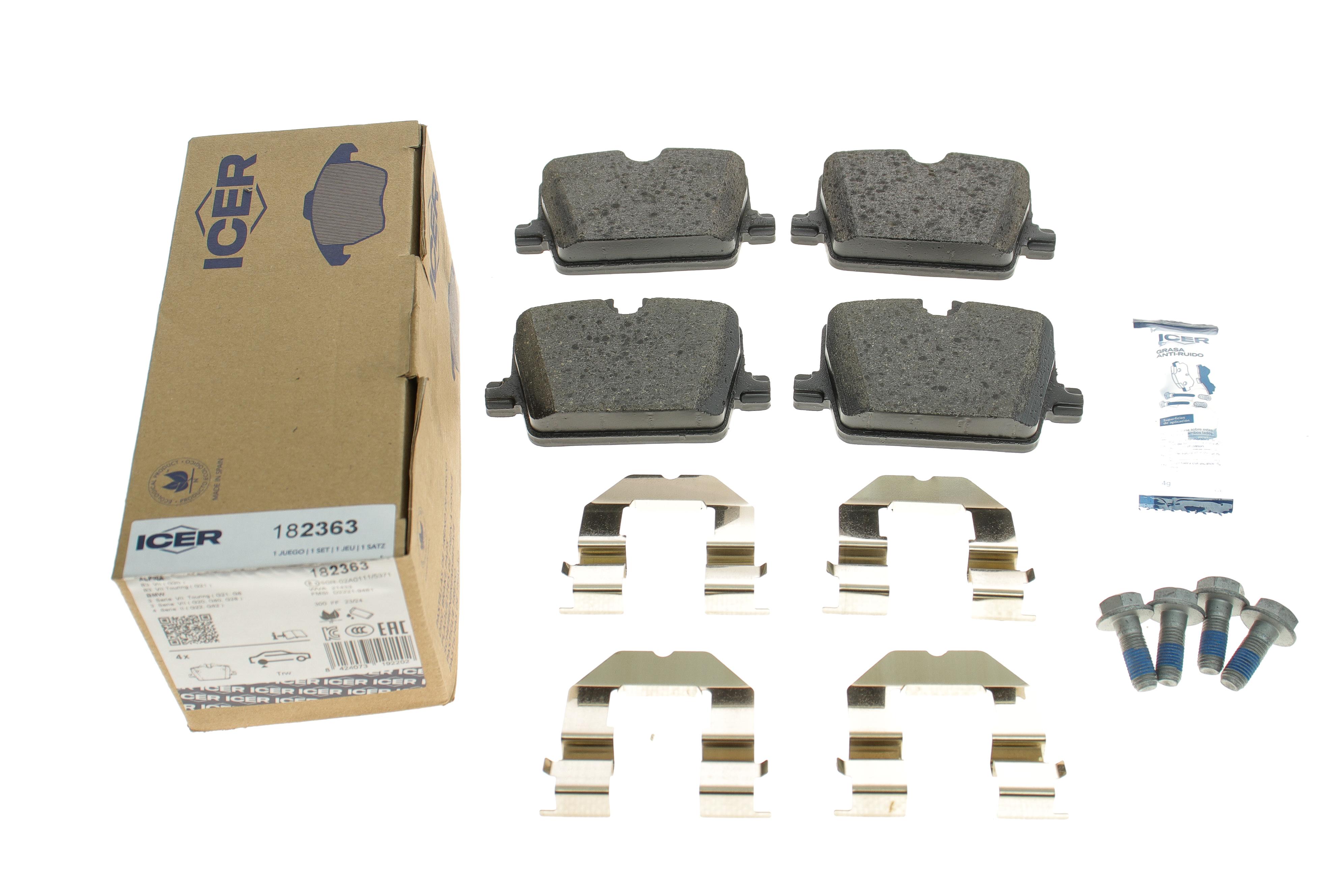 Колодки гальмівні (задні) BMW 3 (G20/G21/G80/G81)/Z4 (G29) 18-/4 (G22/G82)/i4 20-/Toyota Supra 19-