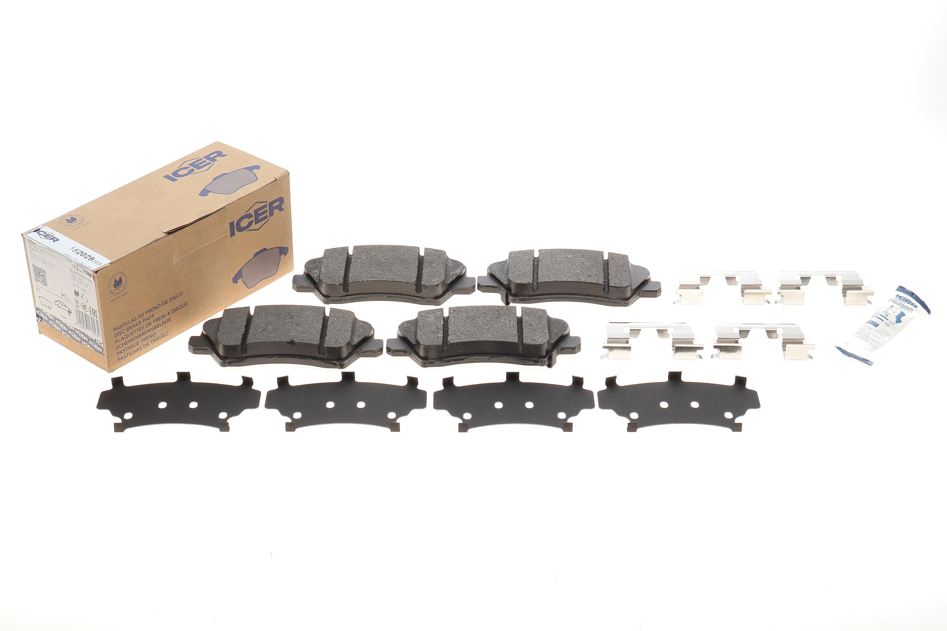 Колодки гальмівні (передні) Hyundai Elantra 15-/Veloster 11-17/Kia Cerato/Forte 18-