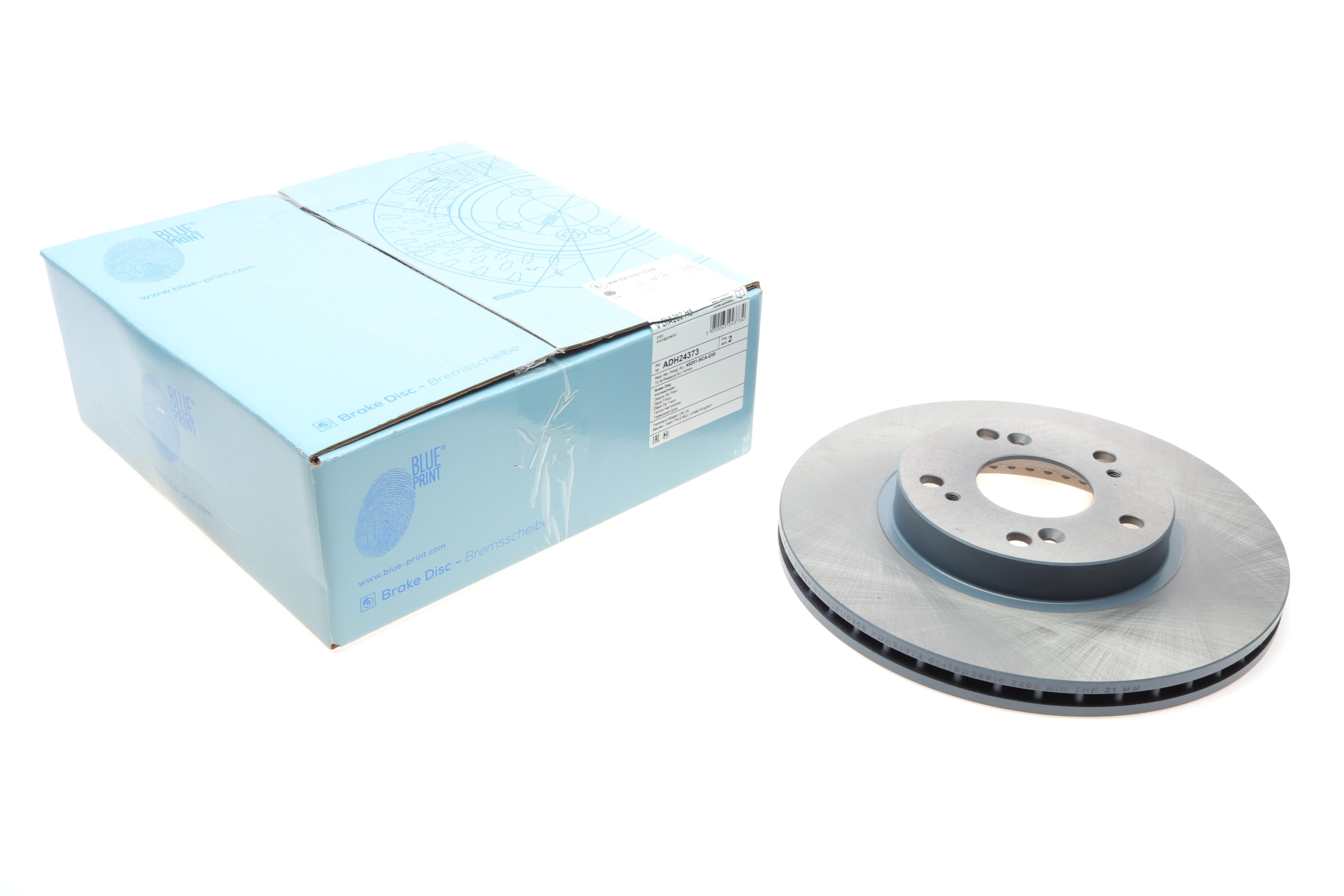 Диск тормозной (передний) Honda Civic 97-05/СR-V 02-06 (281x23)