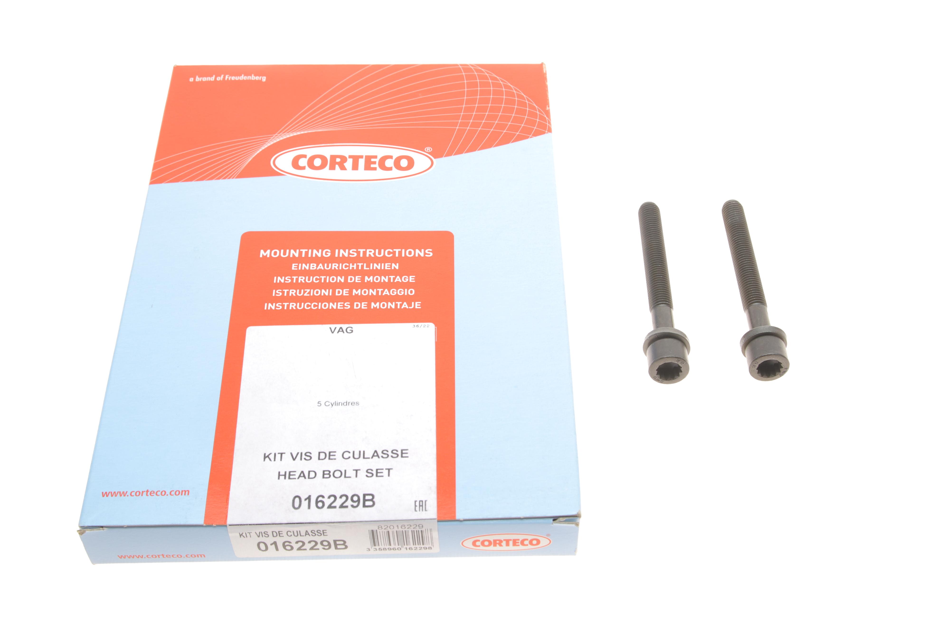 Болти головки (к-кт) Audi 100/A4/VW Passat B2 1.9-2.2 79- (95mm)