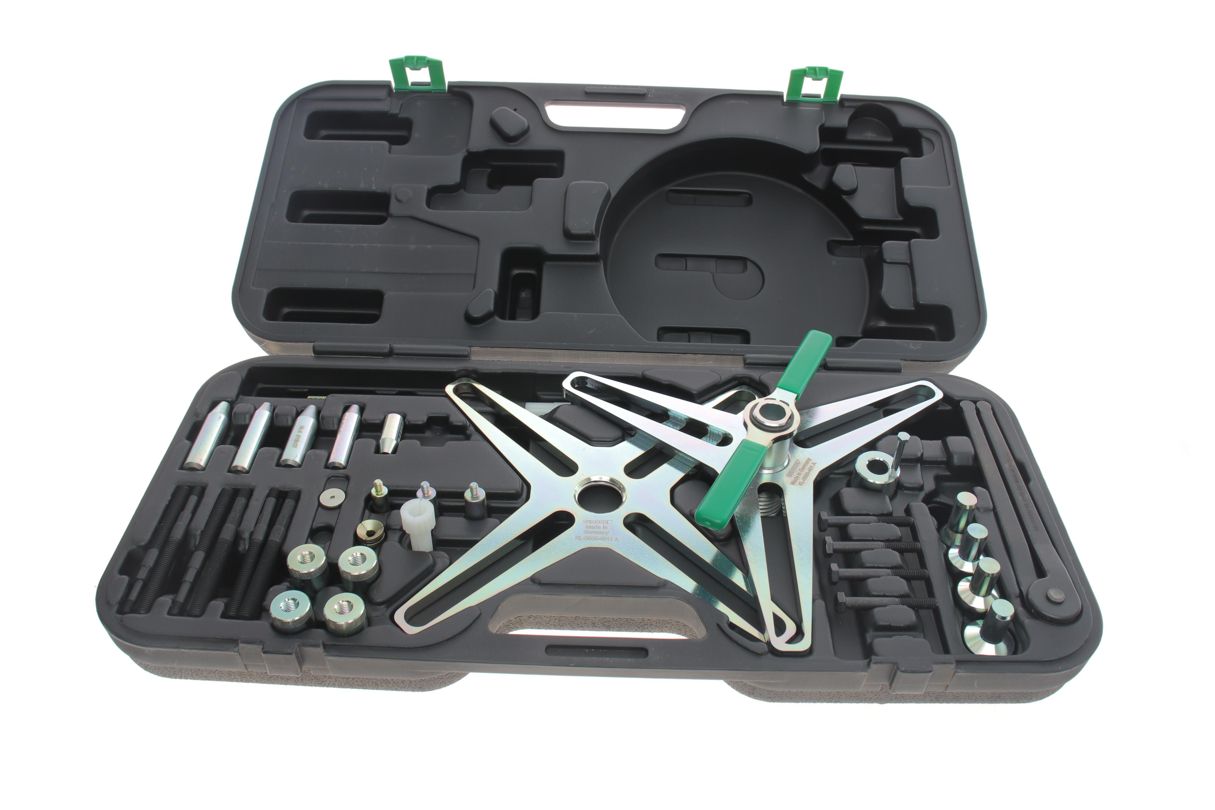 Комплект інструментів для монтажу та демонтажу зчеплення SAC, з автоматичним регулюванням