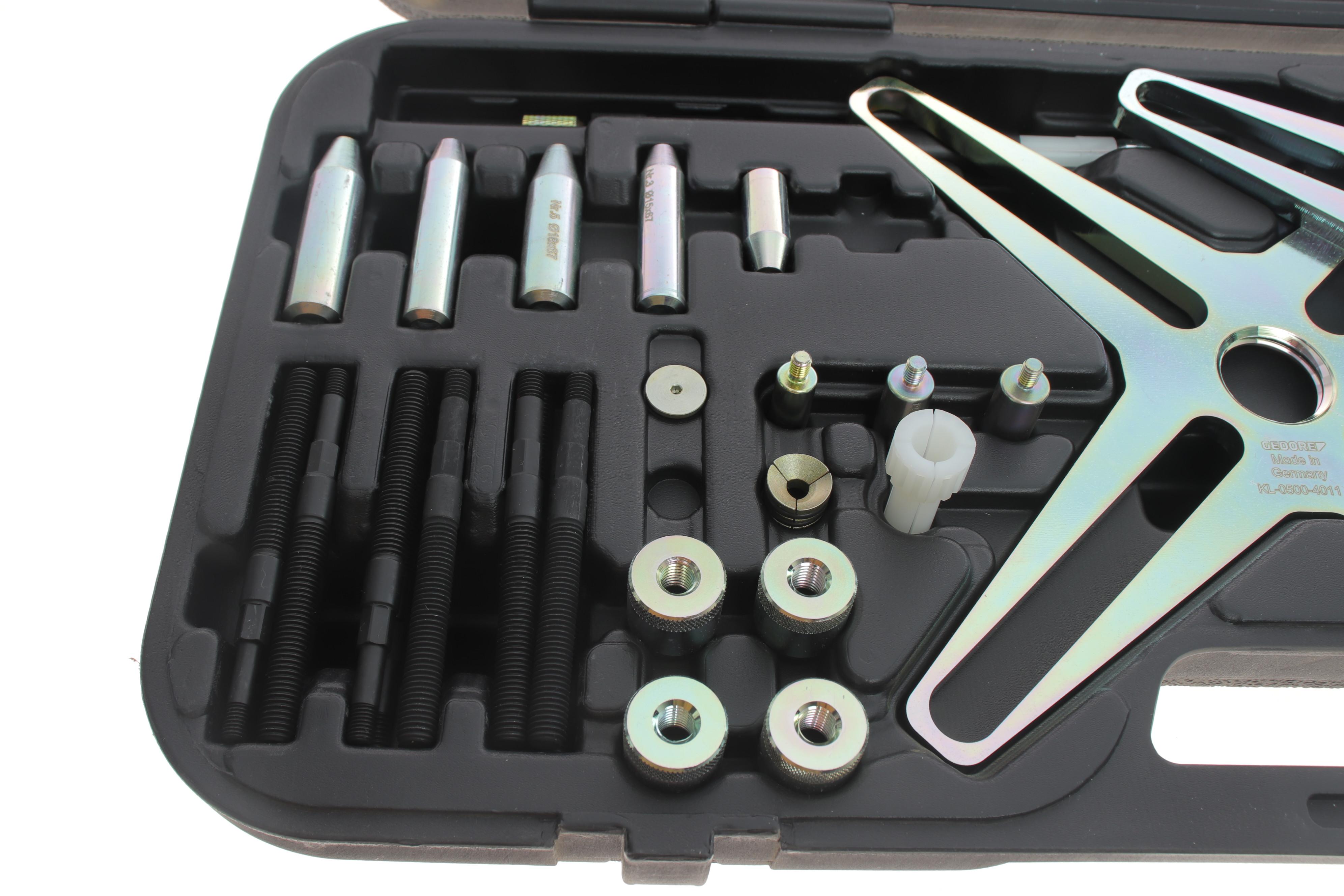 Комплект інструментів для монтажу та демонтажу зчеплення SAC, з автоматичним регулюванням